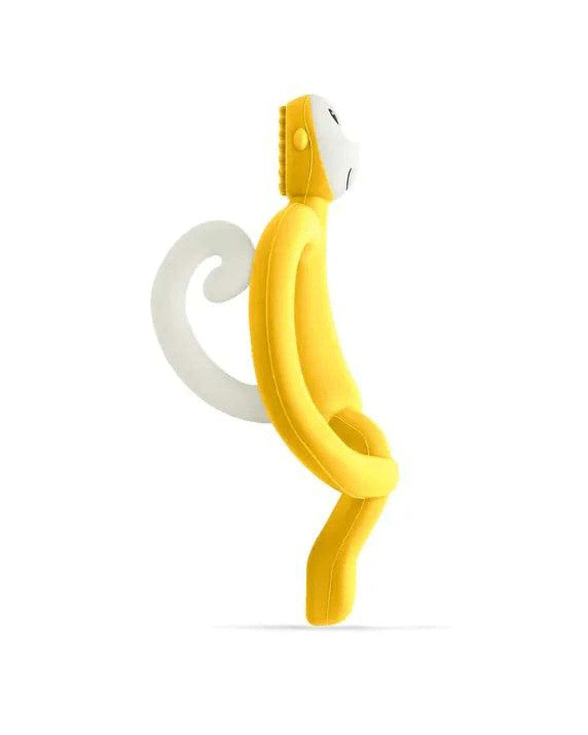 3 Matchstick Monkey Teething Toy and Gel Applicator - Yellow, 3 of 4