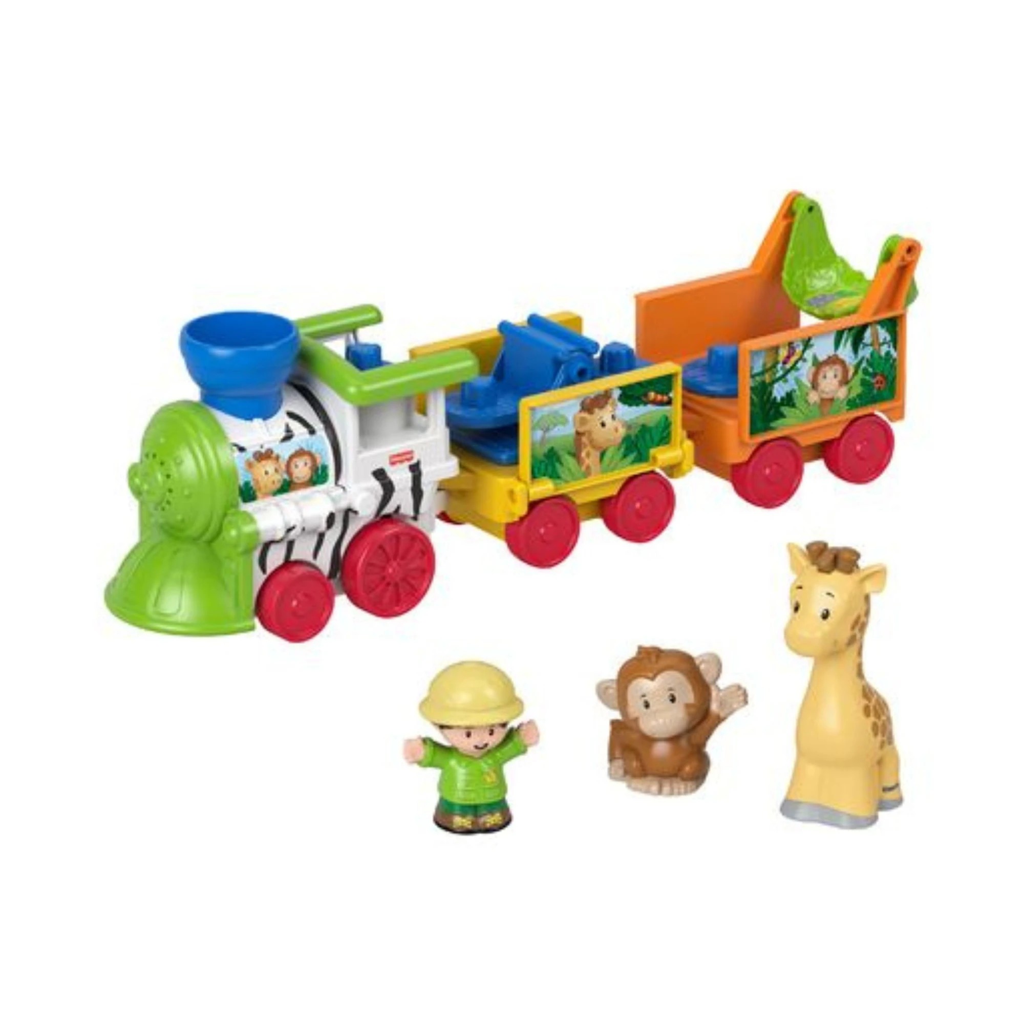 3 Fisher-Price Little People Musical Zoo Train - Multi, 3 of 6