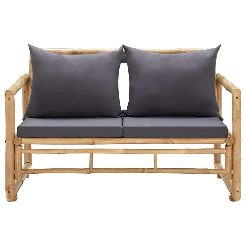 2 vidaXL Garden bench Detachable - Grey, 2 of 8