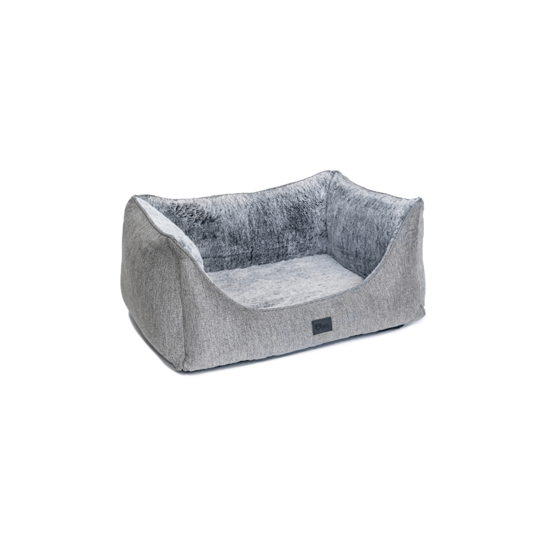 1 Superior Pet Goods Orthopaedic Dog Bed High Side Hideout Artic Faux Fur Small Grey 87cm
 - Grey, 1 of 1