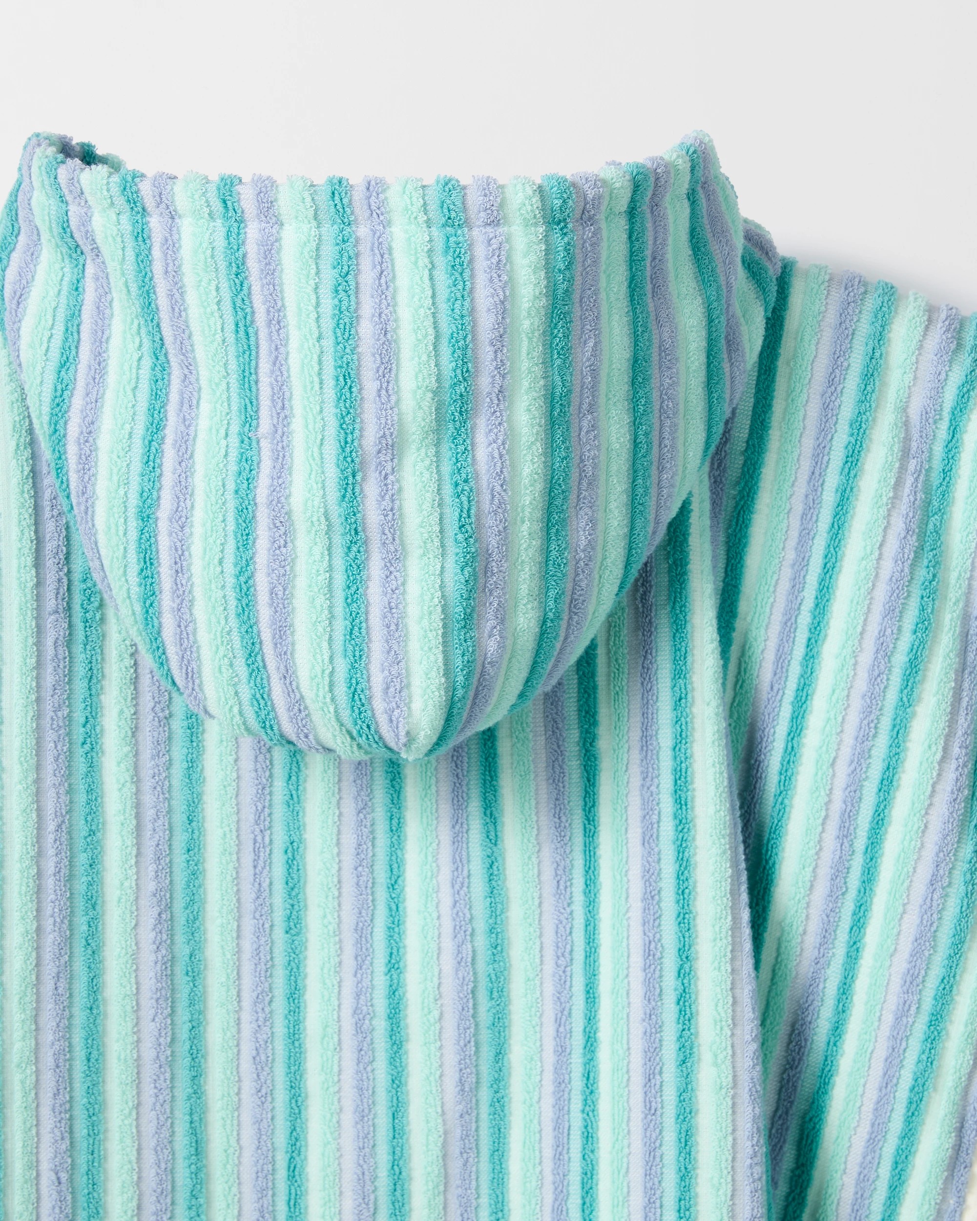 3 Target Kids Multi Rib Hooded Beach Towel
 - Blue, 3 of 3