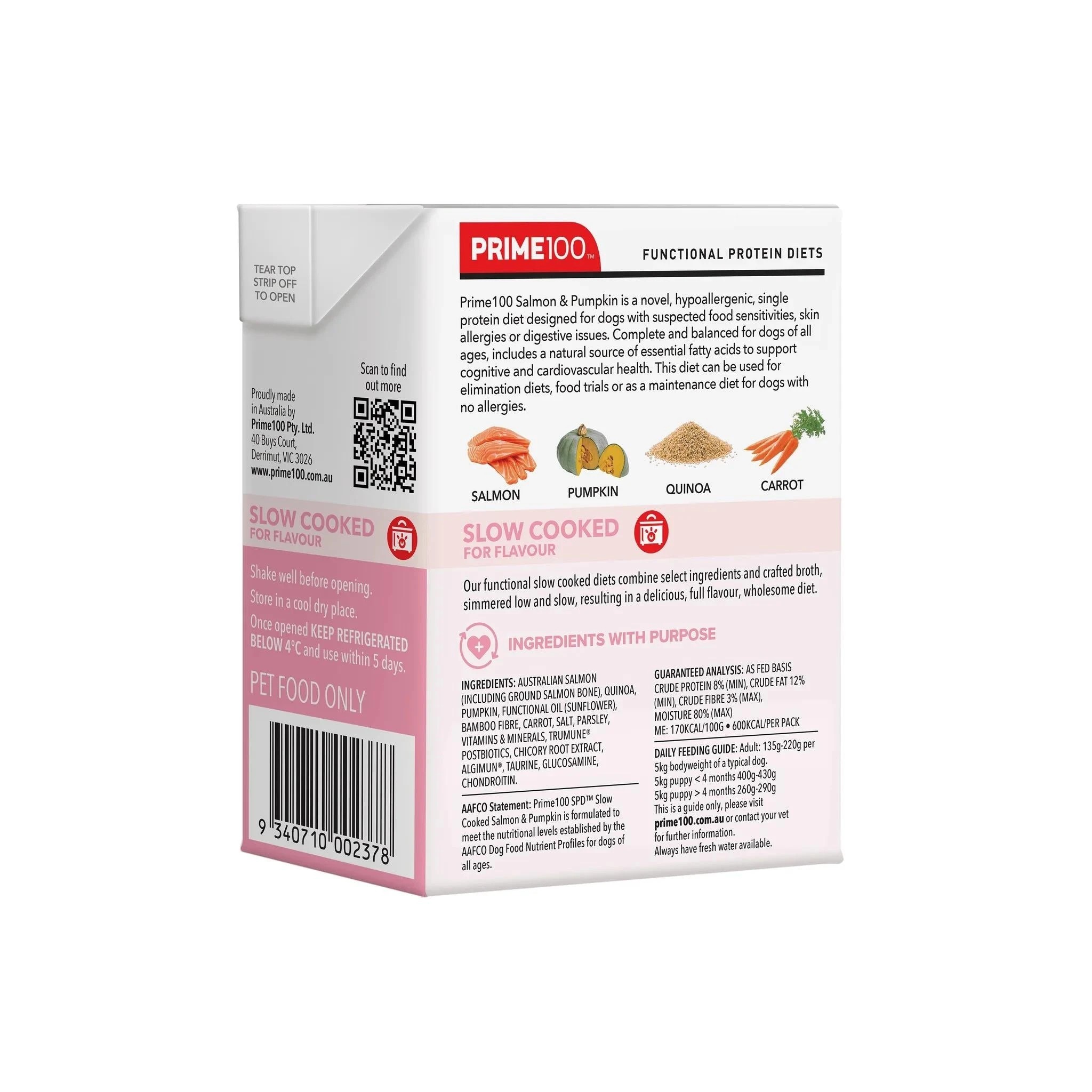 2 Prime Spd Slow Cooked Salmon & Pumpkin 354g 12pk, 2 of 2