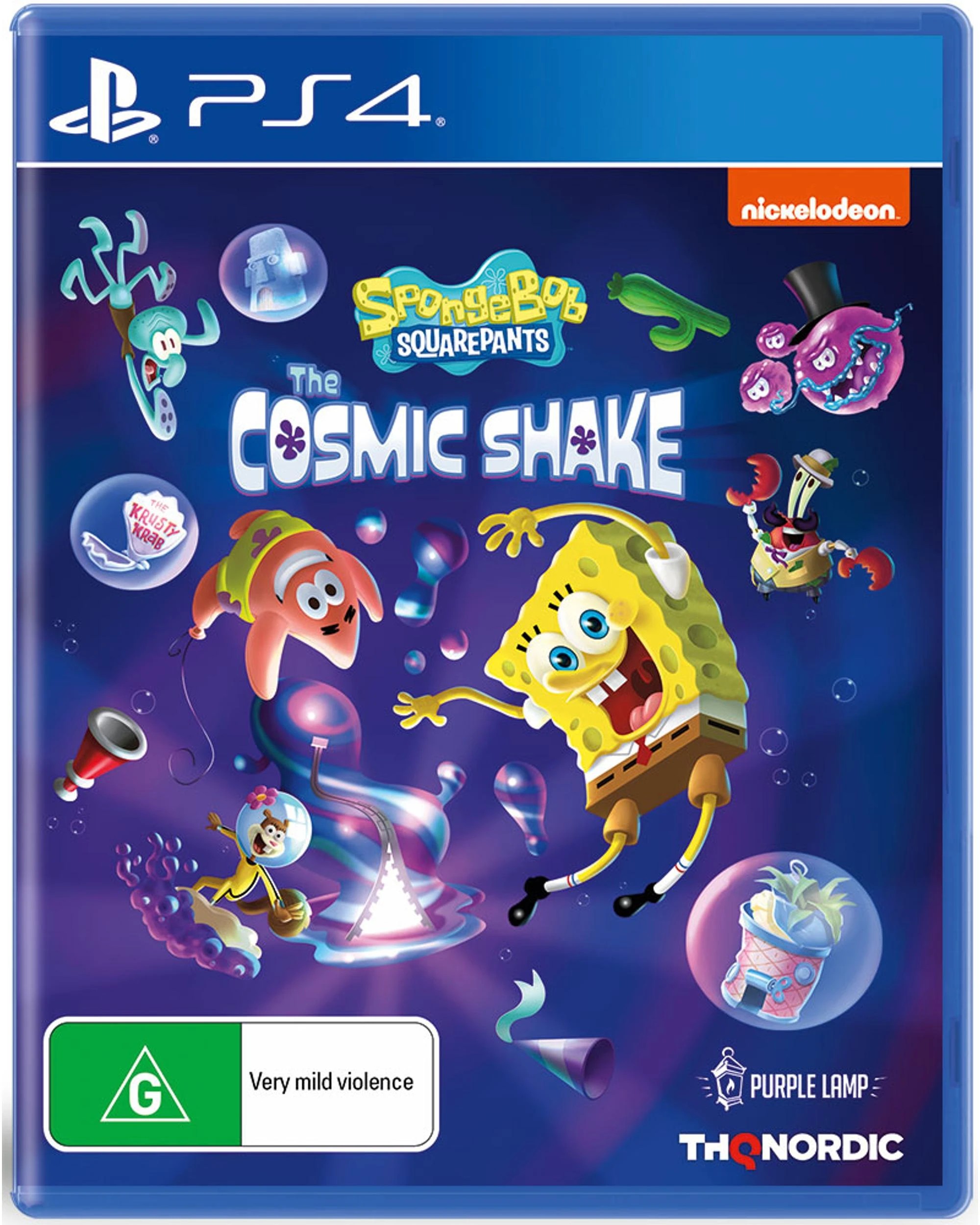 1 SpongeBob SquarePants Cosmic Shake - PS4, 1 of 6