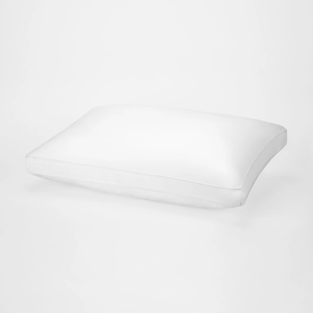 2 Gusseted Side Sleeper Pillow - High Profile, White, 2 of 4