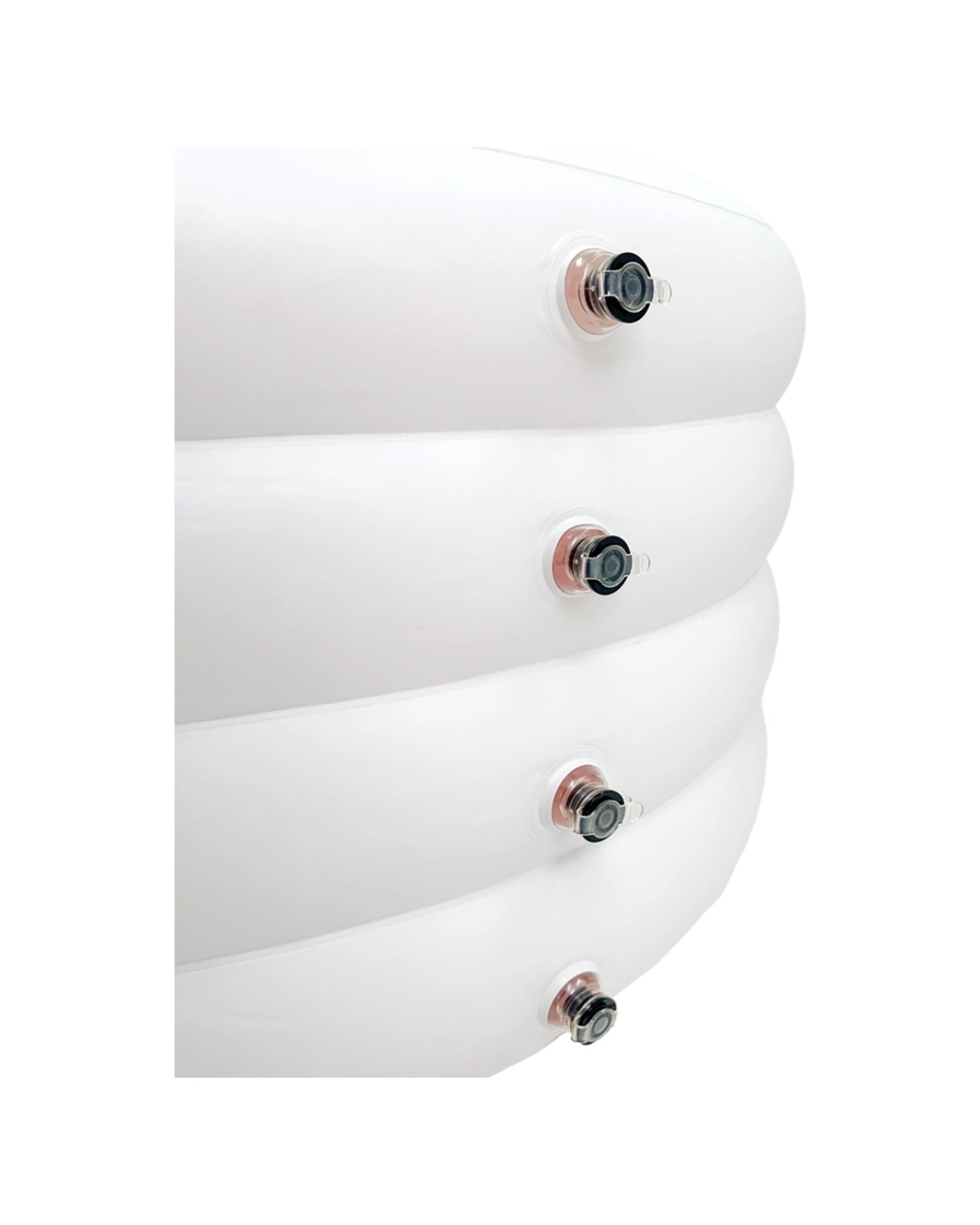 4 Victor Sports Inflatable Portable Ice Bath PVC Material 125x65cm 190L - White, 4 of 4