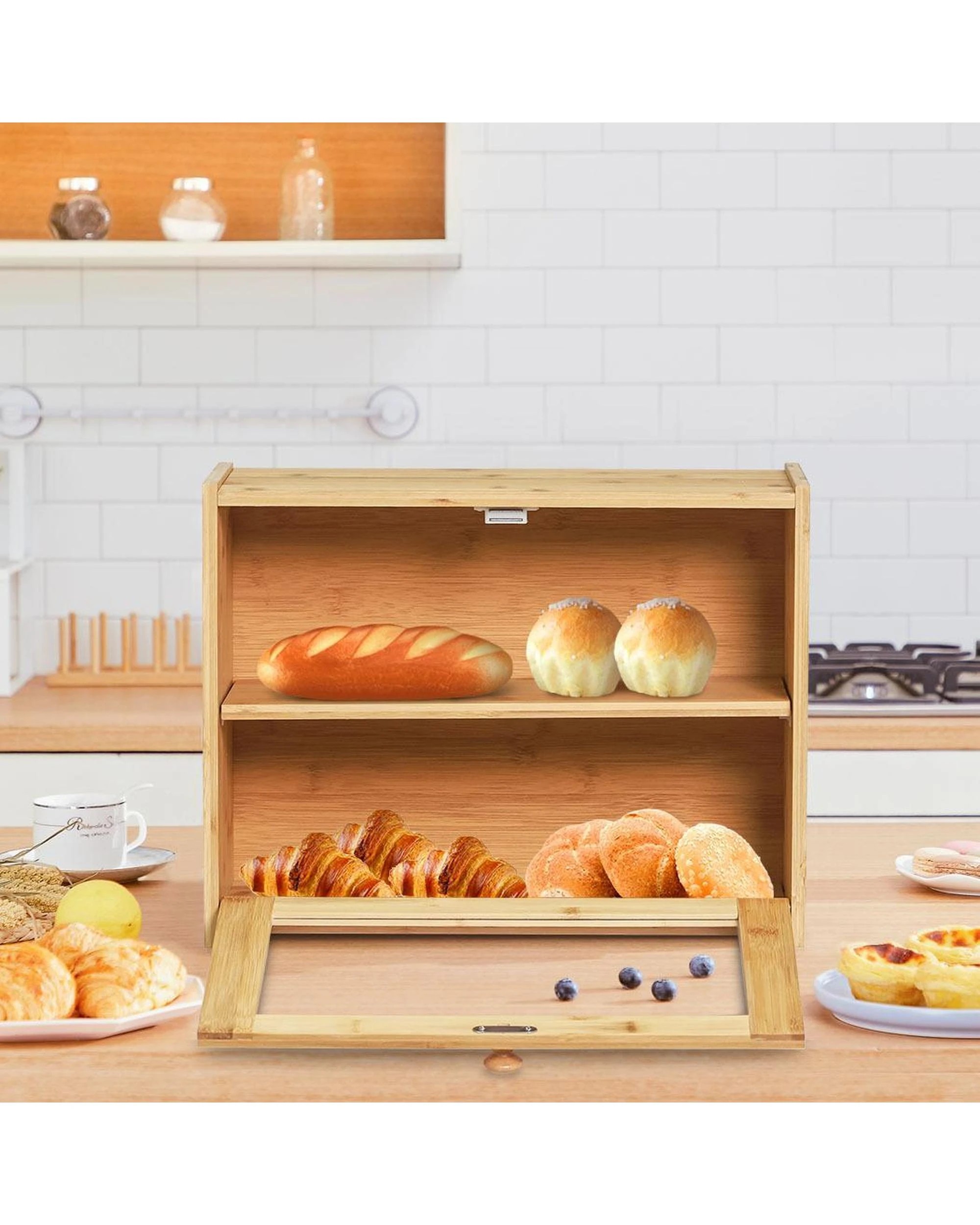 9 Bamboo Bread Box, 9 of 10