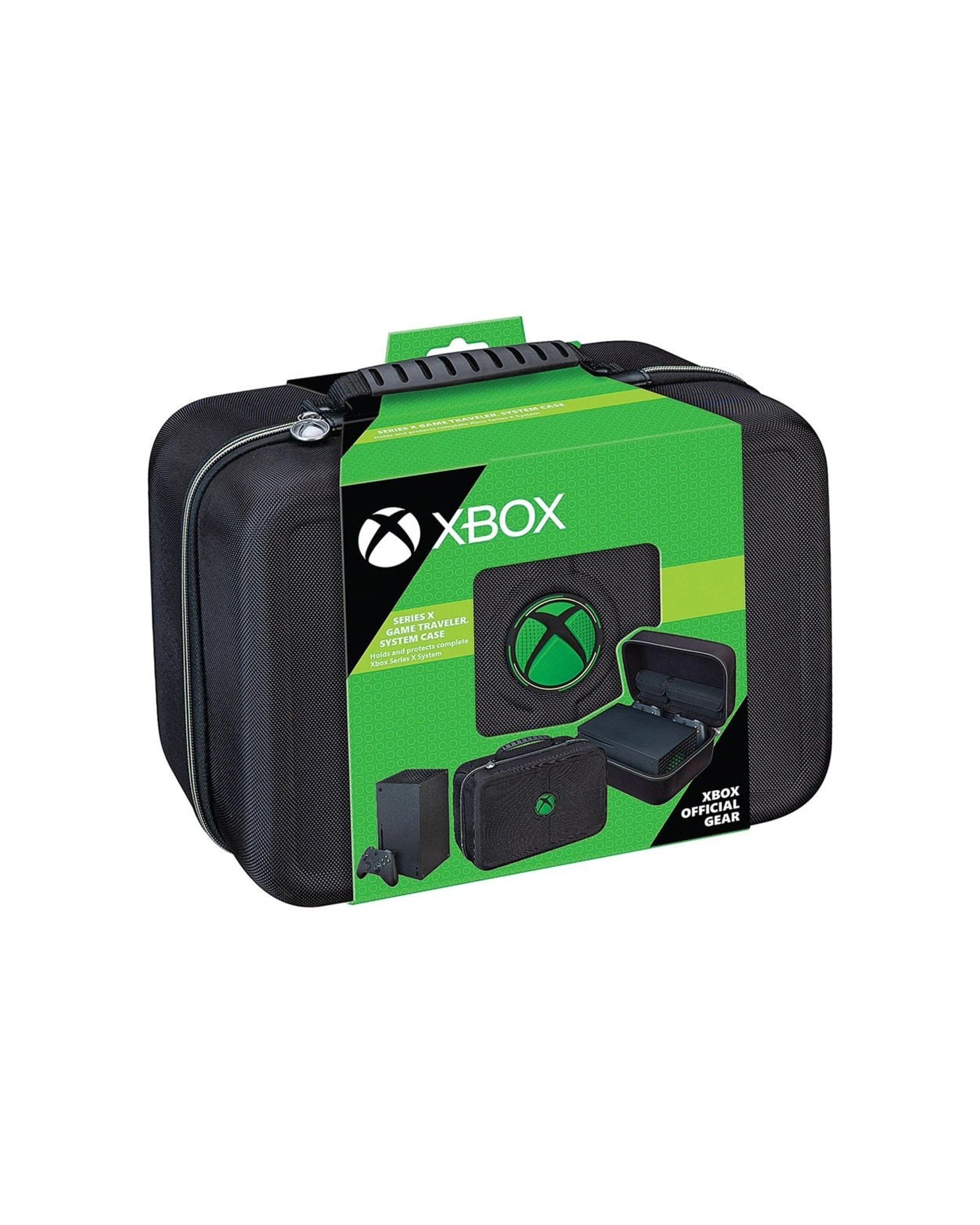 1 Xbox Traveller Hard Carry Case For Series X Console Portable Black Case - Black, 1 of 2