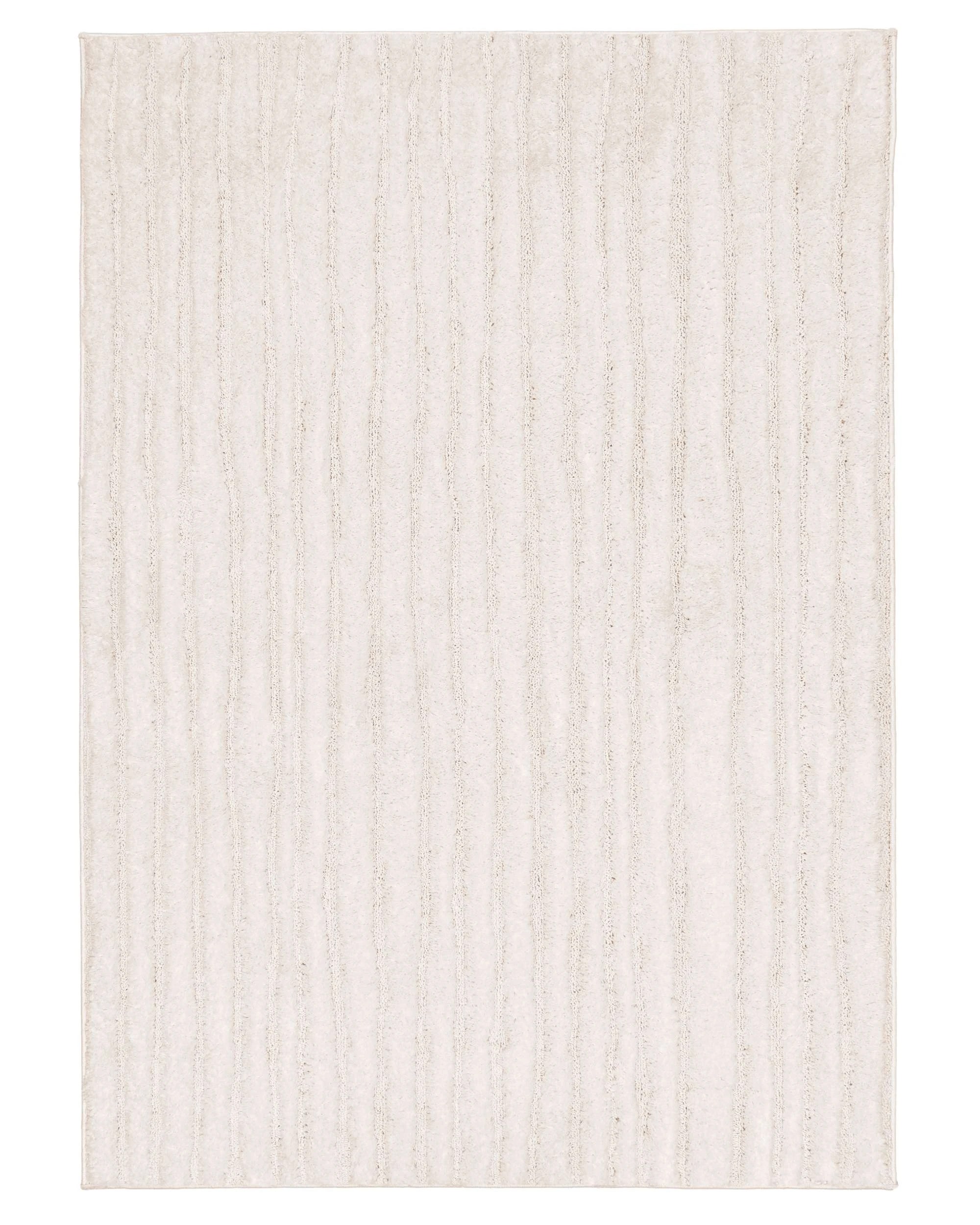 1 Loopsie Letia Striped Rug-230cm x 160cm - White, 1 of 8