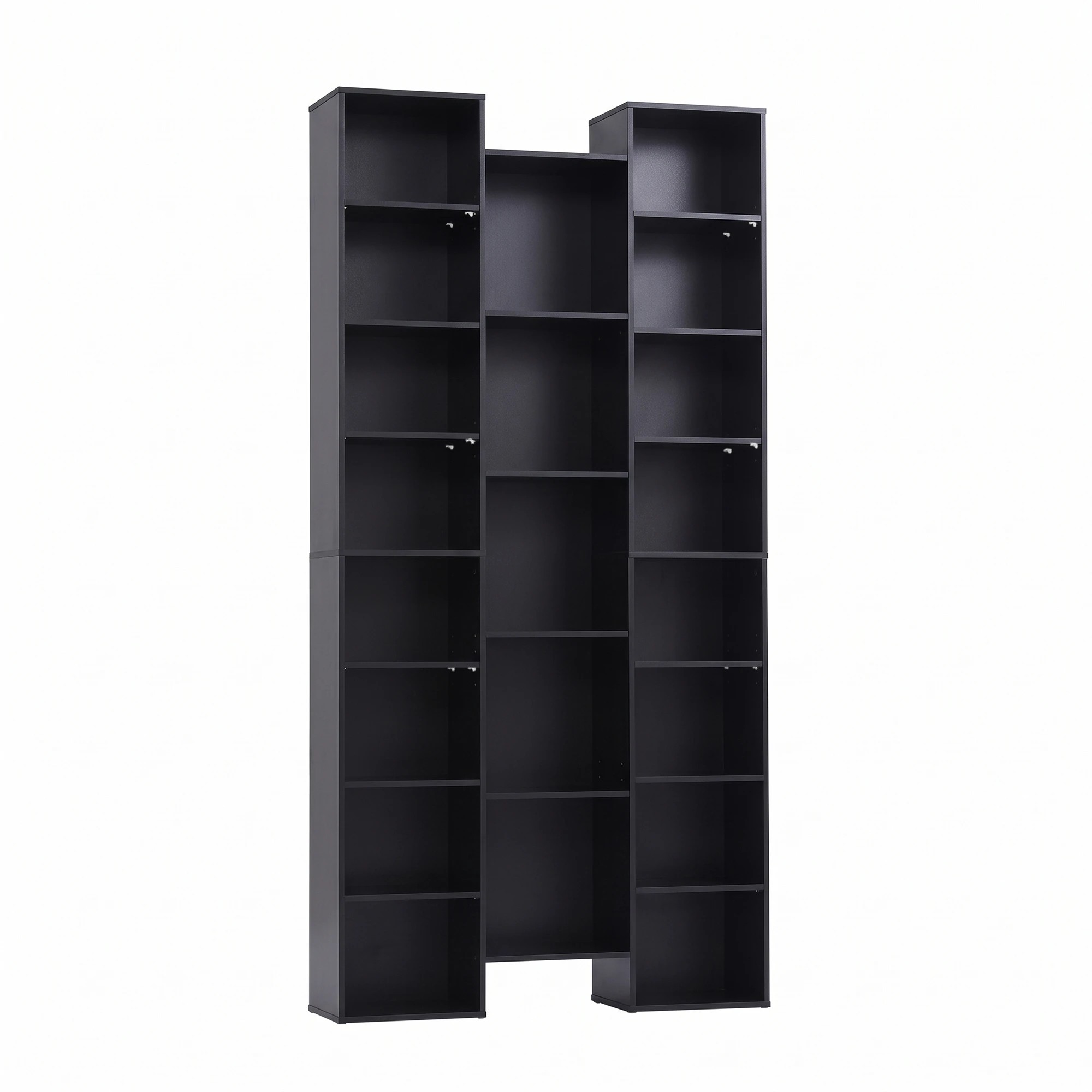 Artiss Bookshelf Display Shelves CD DVD Storage Rack Tall Bookcase ...