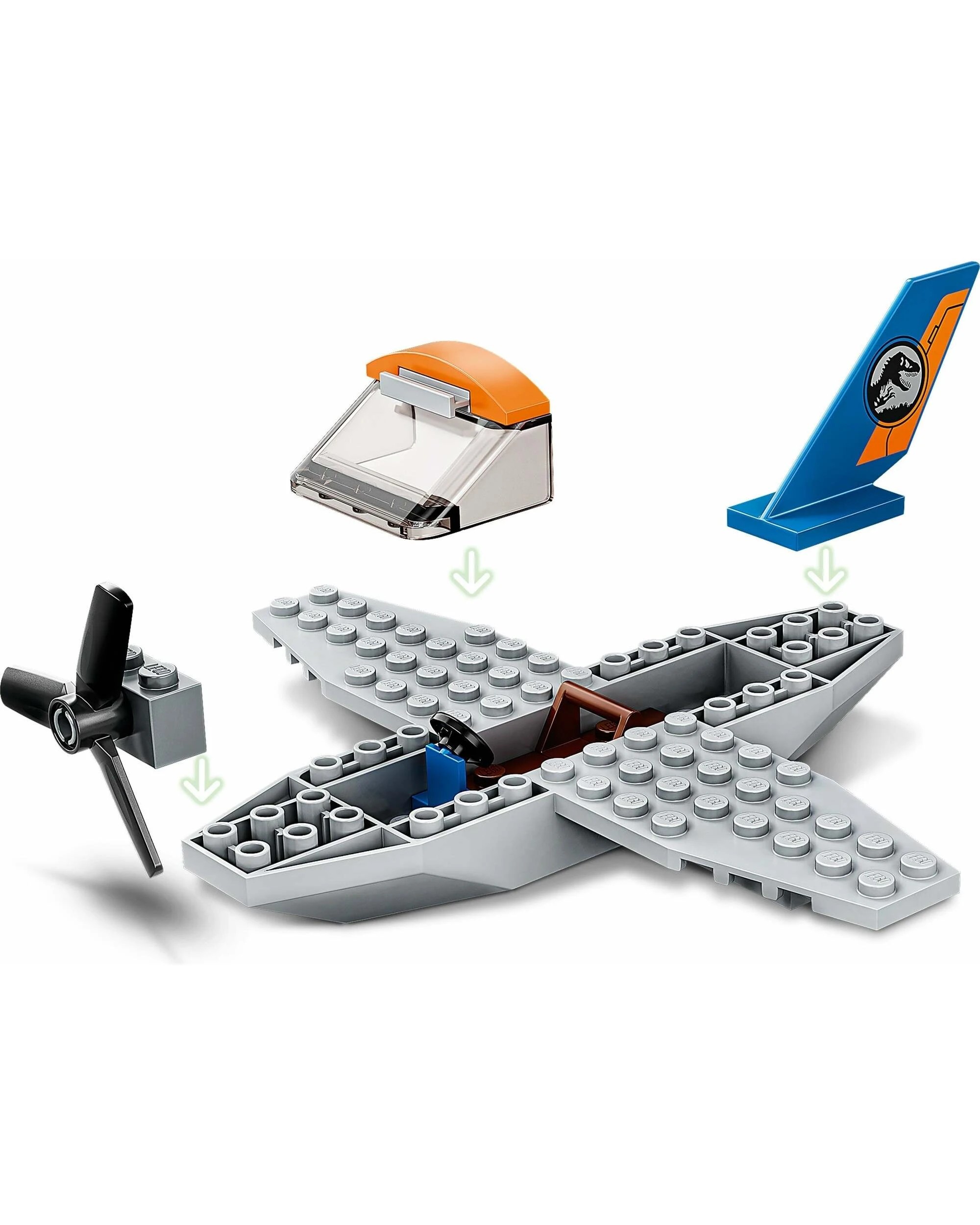 5 LEGO Jurassic World 75942 4+ Velociraptor: Biplane Rescue Mission Dino Toys, 5 of 5