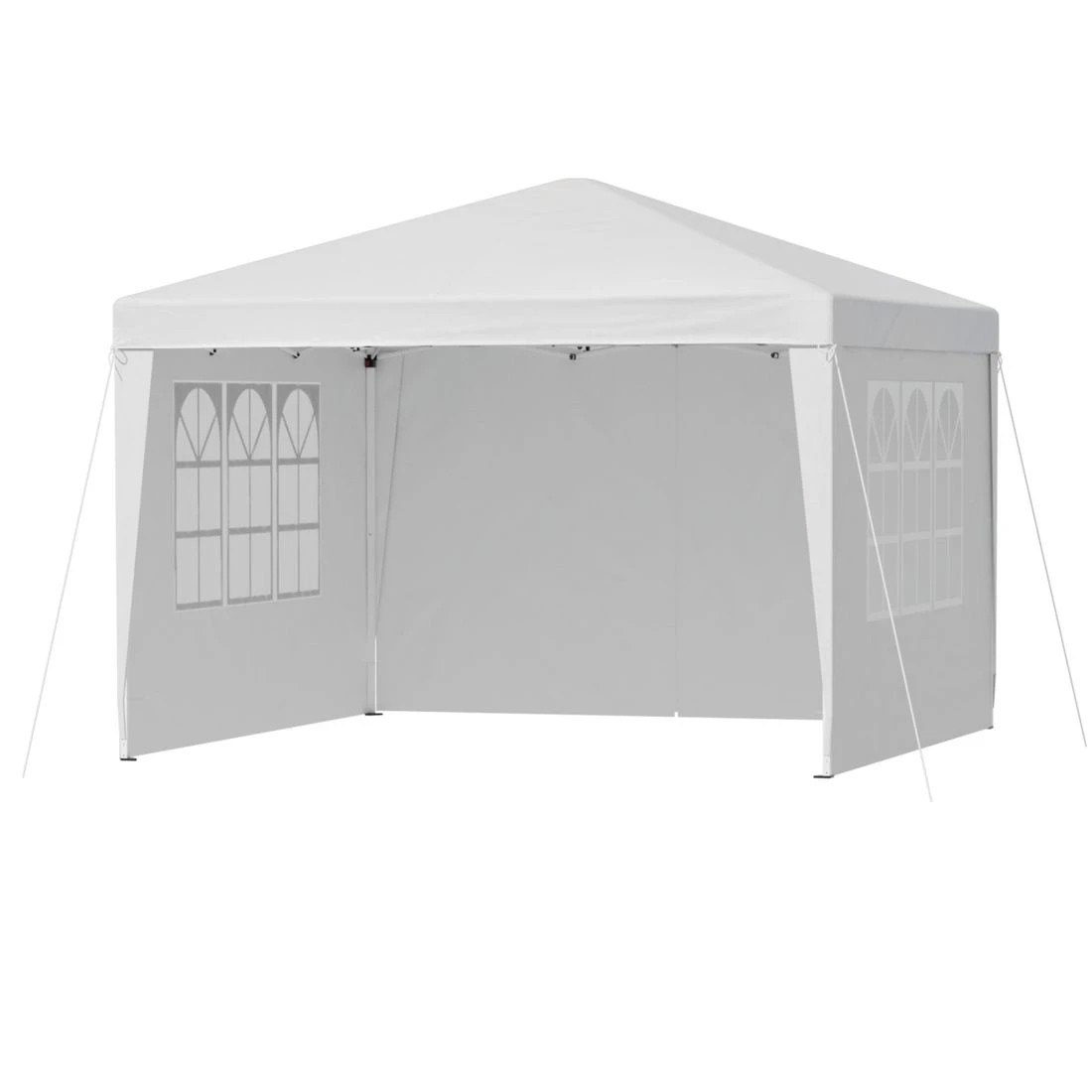 3 Instahut Gazebo 3x3 Pop Up Marquee Folding Tent Wedding Gazebos Camping Outdoor - White, 3 of 6