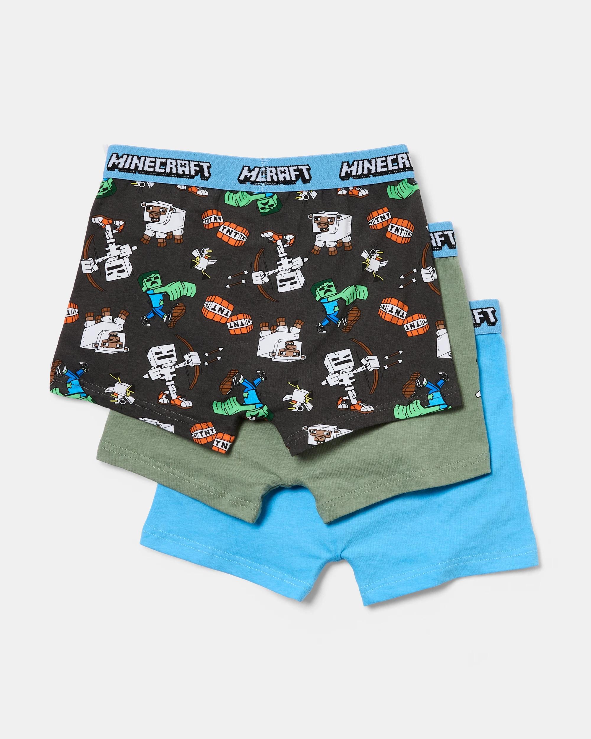 2 3 Pack Minecraft License Trunks Minecraft, 2 of 6