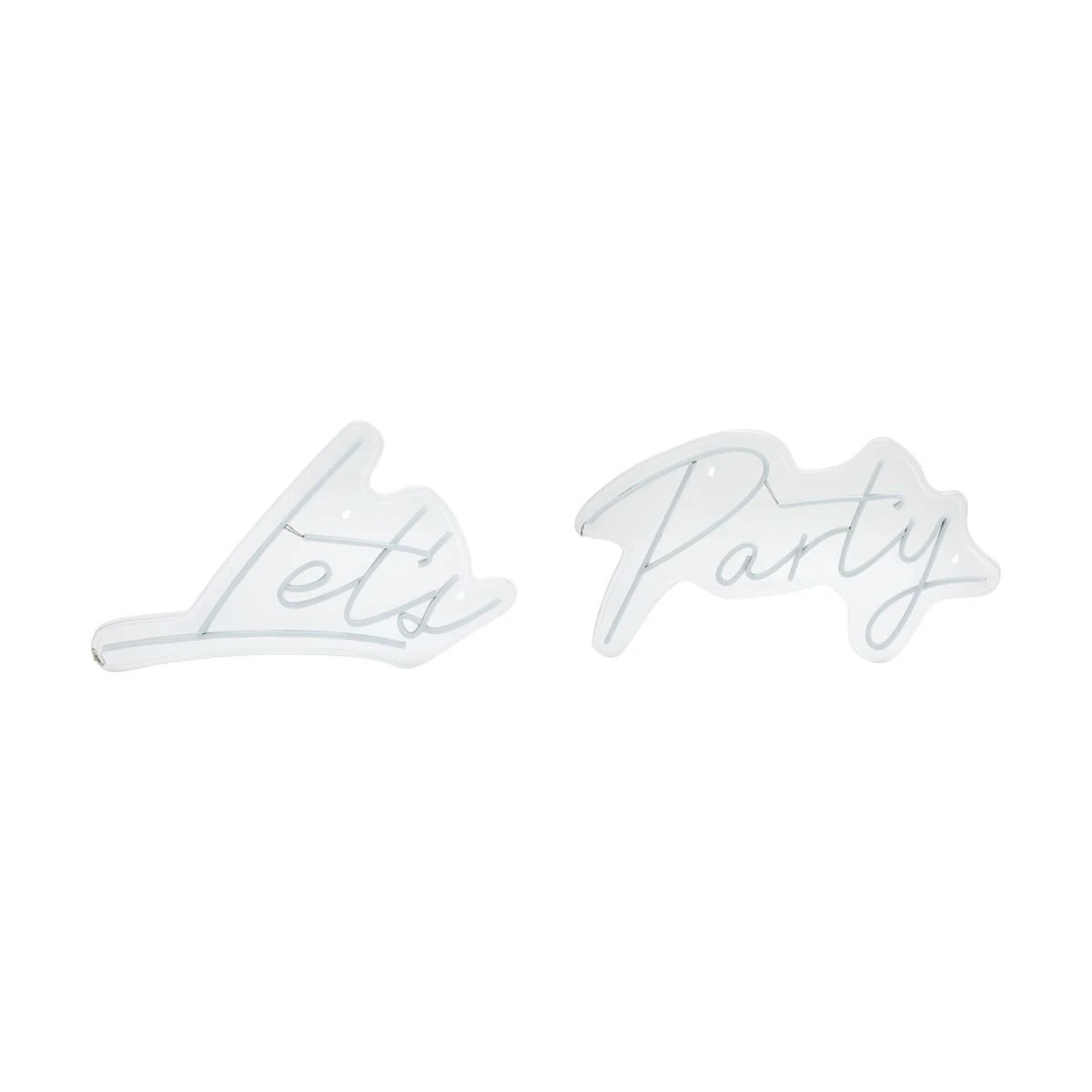 4 Let’s Party Neon Sign - Blue, 4 of 7