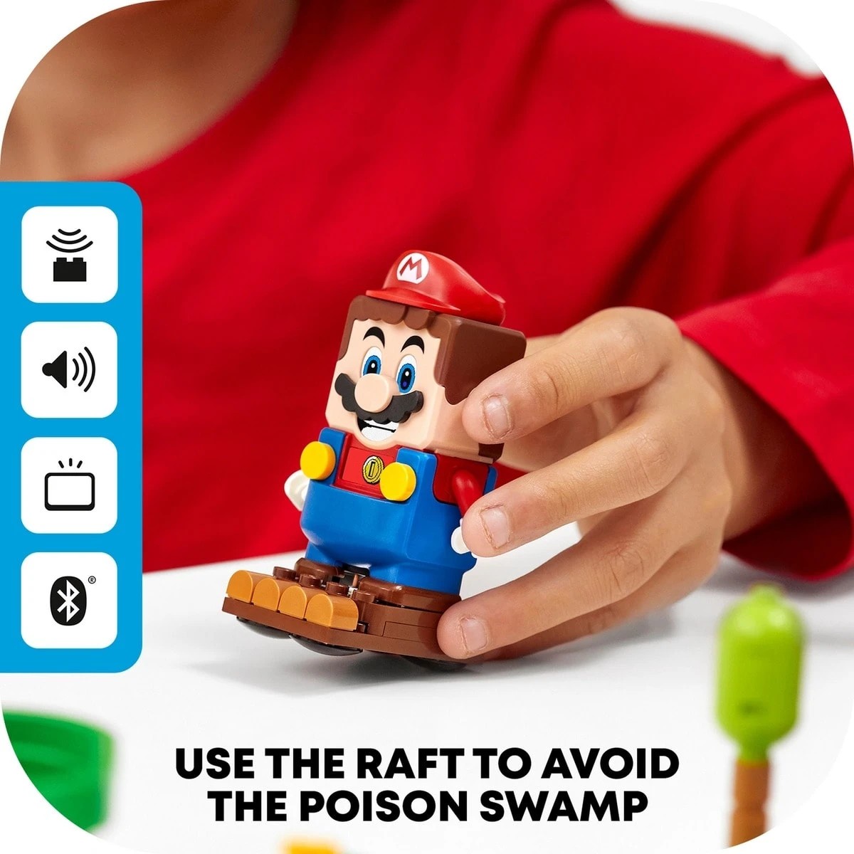 8 LEGO Super Mario Wiggler's Poison Swamp Expansion Set 71383, 8 of 9