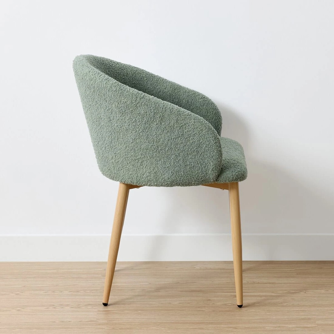 3 Noah Boucle Chair - Sage, 3 of 10