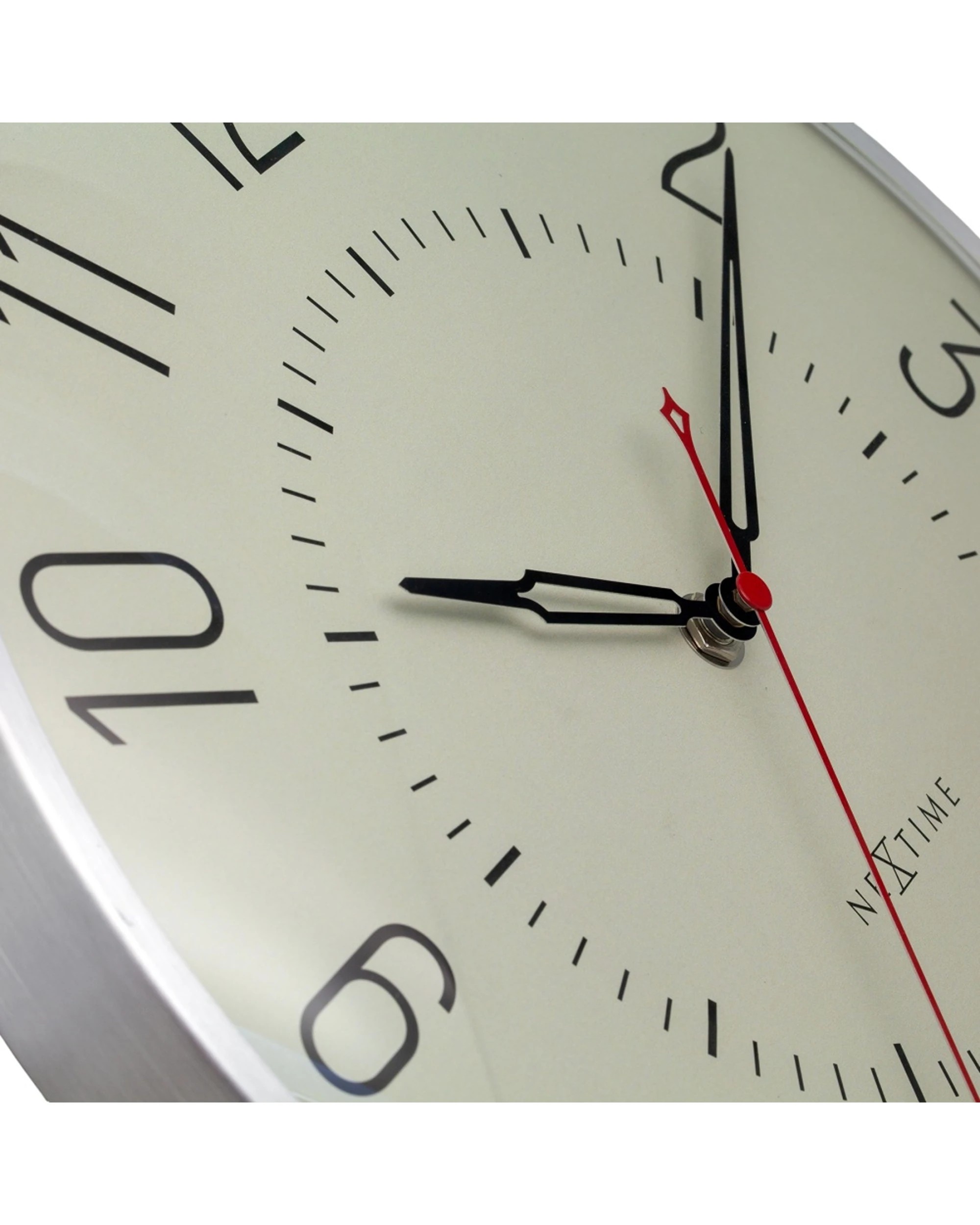 NeXtime Rotterdam Wall Clock Mid Century Style Silent 30.5cm - Kmart