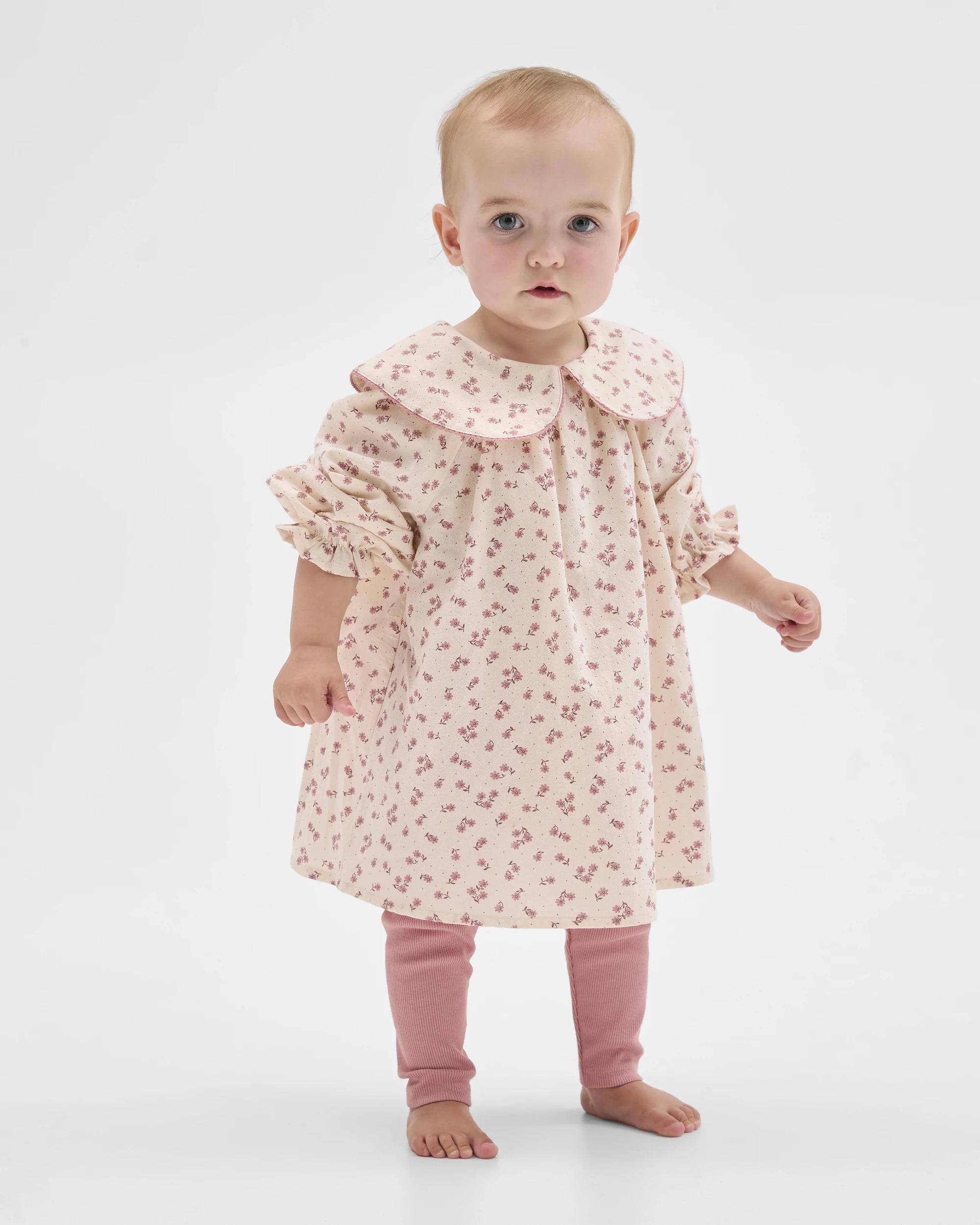 1 Target Baby Collared Top and Leggings 2 Piece Set FLORAL, 1 of 4