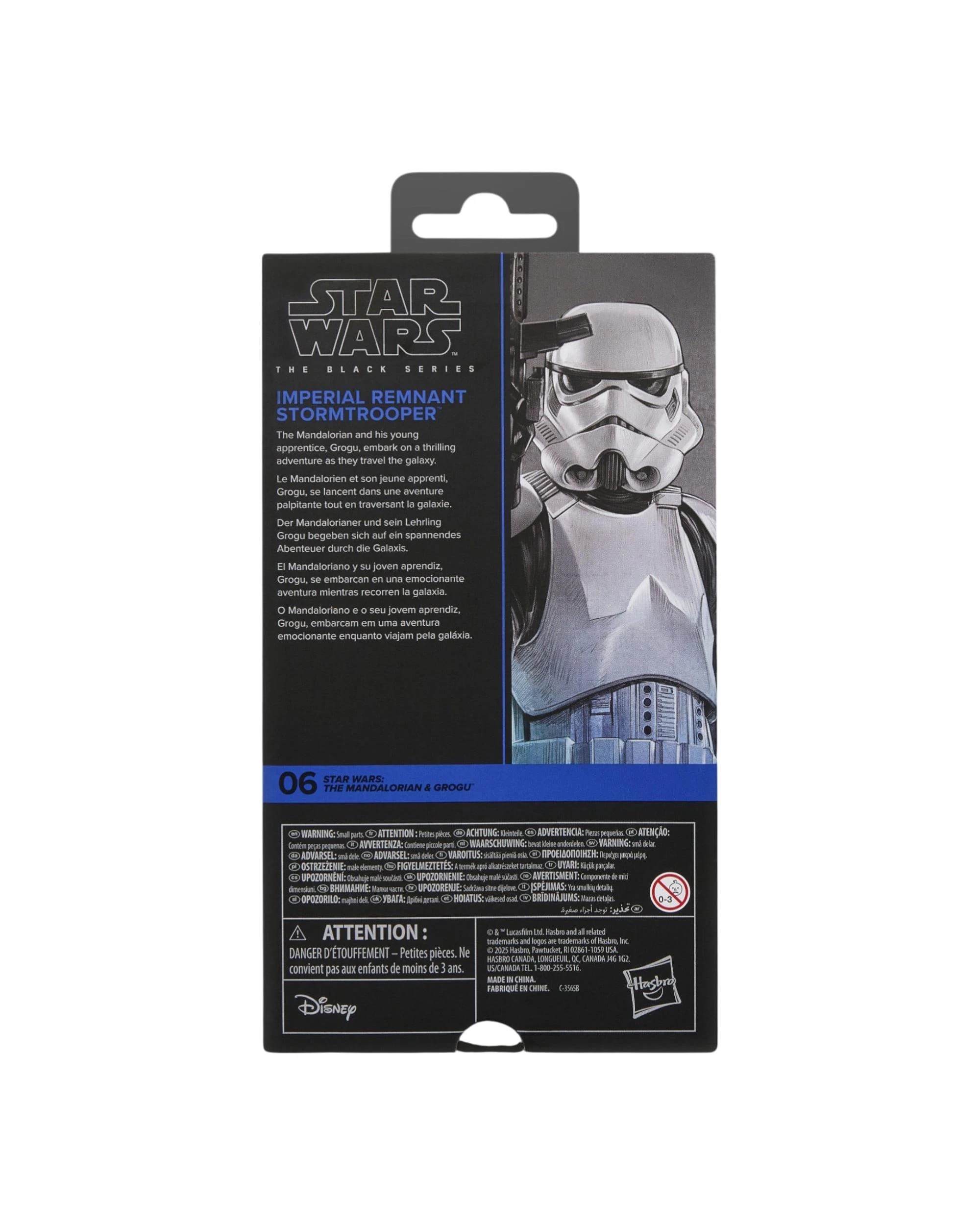 7 Star Wars The Black Series Star Wars: The Mandalorian and Grogu Imperial Remnant Stormtrooper - 06 -  Action Figure, 7 of 7