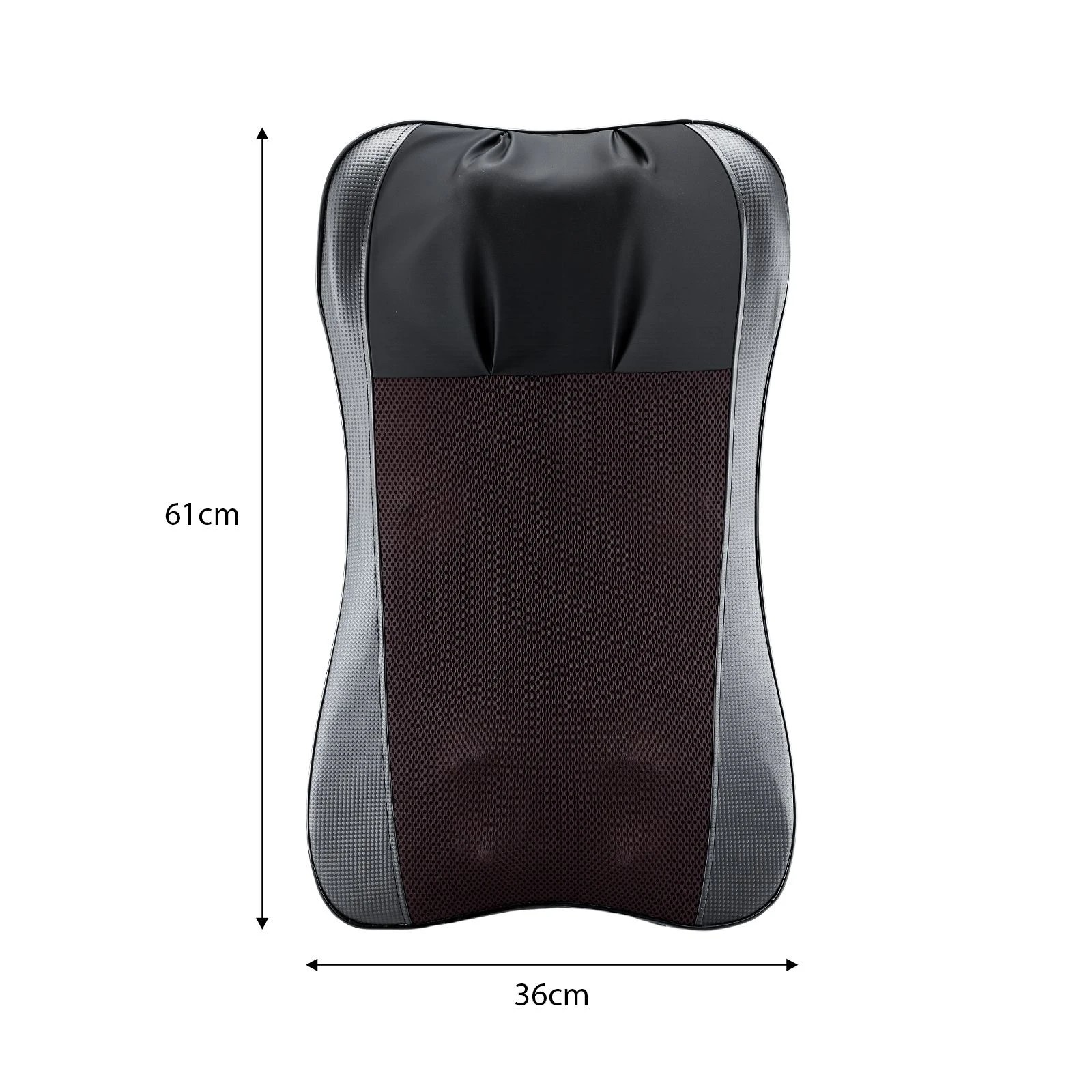 2 Maxkon Heated Shiatsu Back Massager Cushion for Neck, Shoulders & Lumbar with 3 Speeds for Home Office Car, 2 of 6