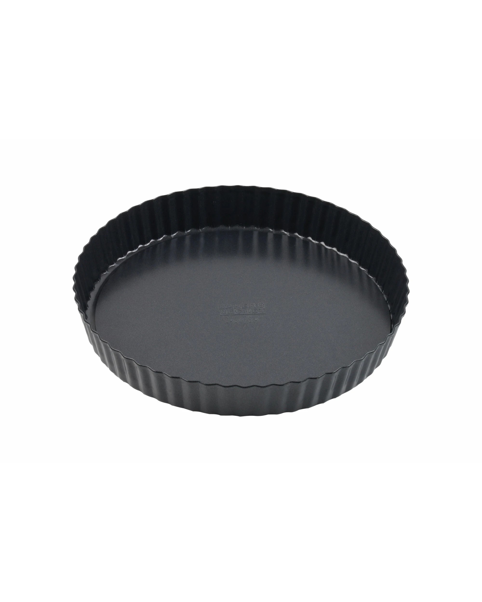 1 Bakers Secret Ultimate Non-Stick Loose Base Round Tart Quiche Pan 24cm - Black, 1 of 5
