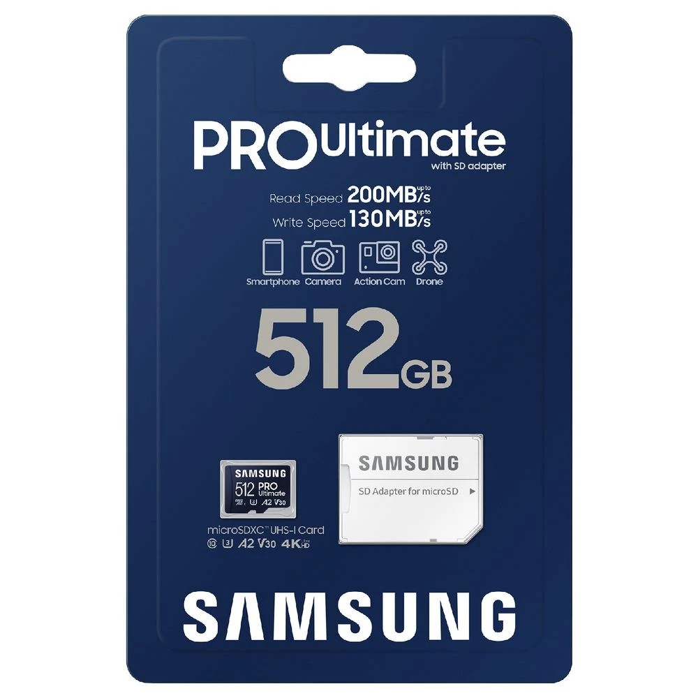 3 Samsung 512GB PRO Ultimate microSDXC Memory Card, 3 of 3