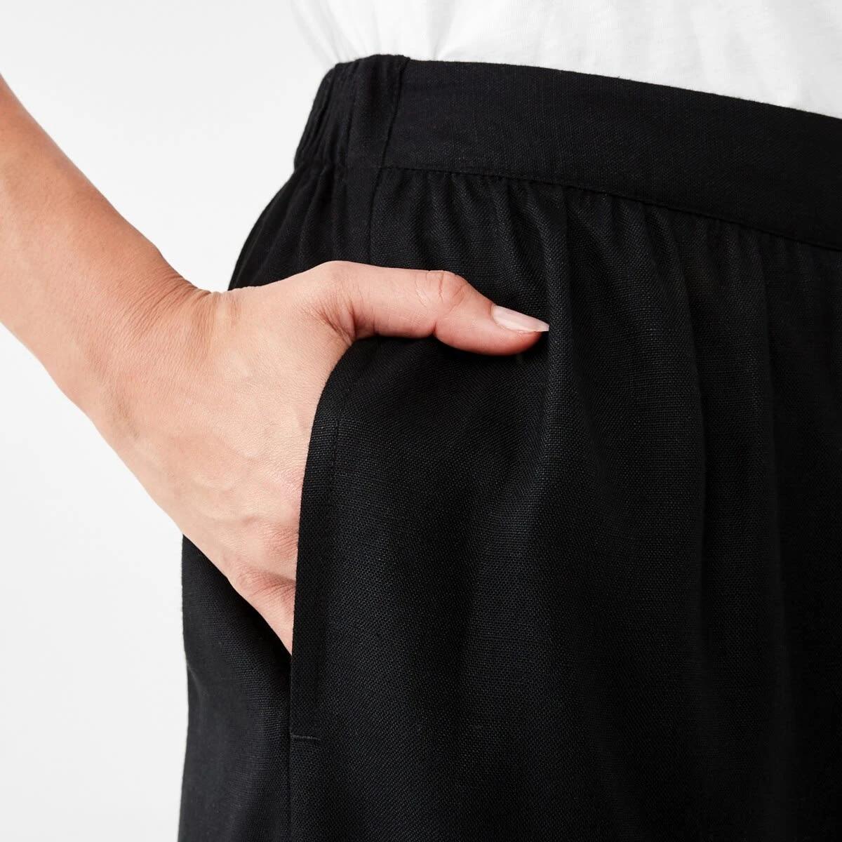 5 Swing Culottes Black, 5 of 5