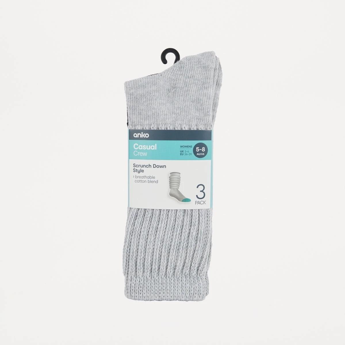 3 2 Pack Slouch Socks Grml Blk, 3 of 3