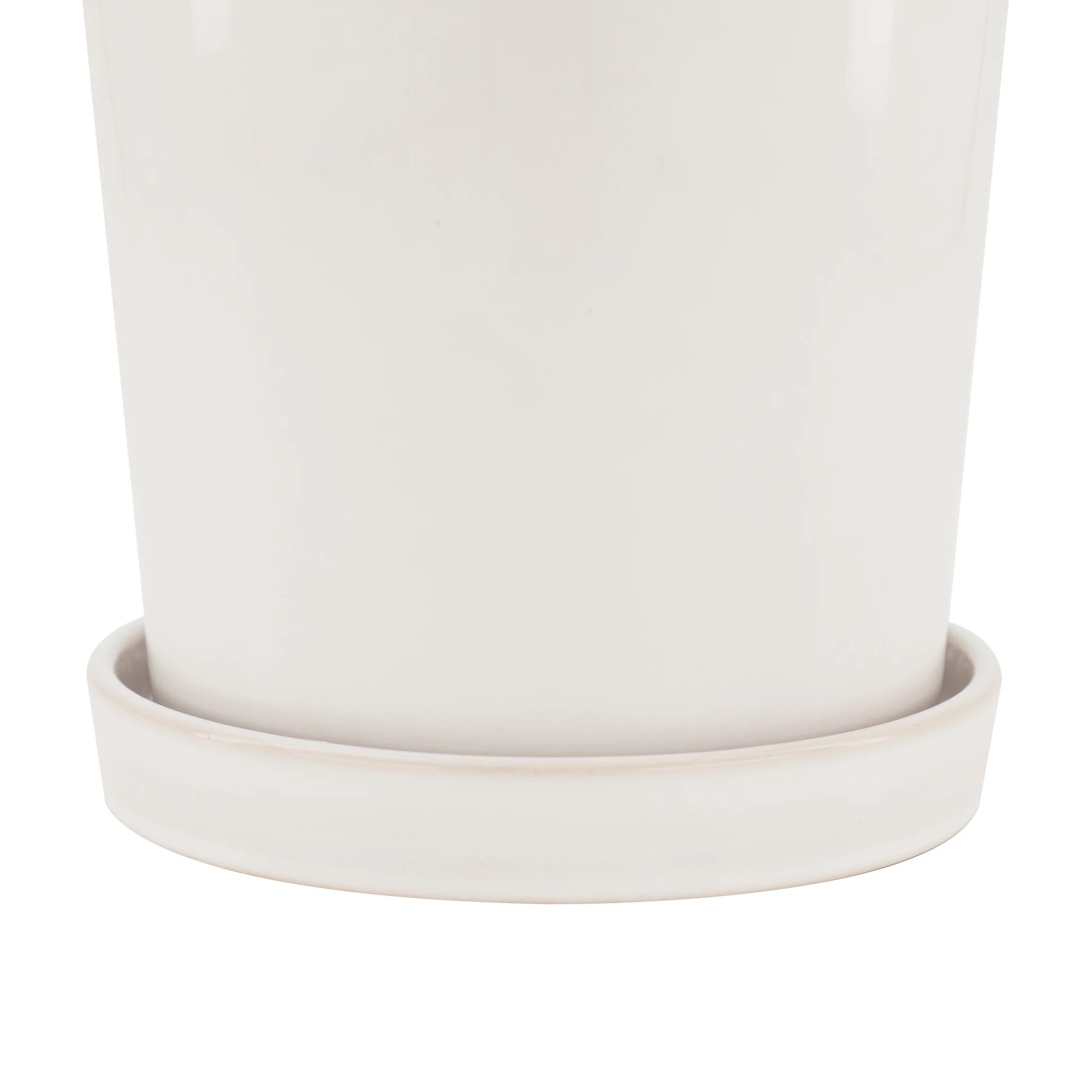 5 Pot with Saucer - White, 5 of 7