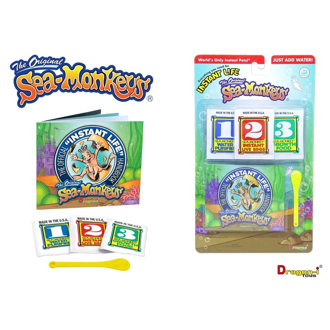 3 Sea Monkeys Instant Life Playset - Assorted, 3 of 3