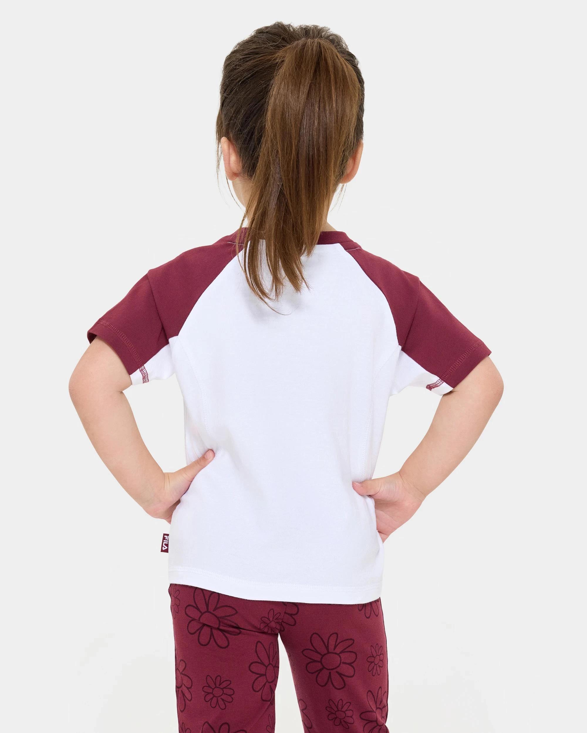 3 Aria Oversized Short Sleeve White T-Shirt - Fila WHITE, 3 of 6