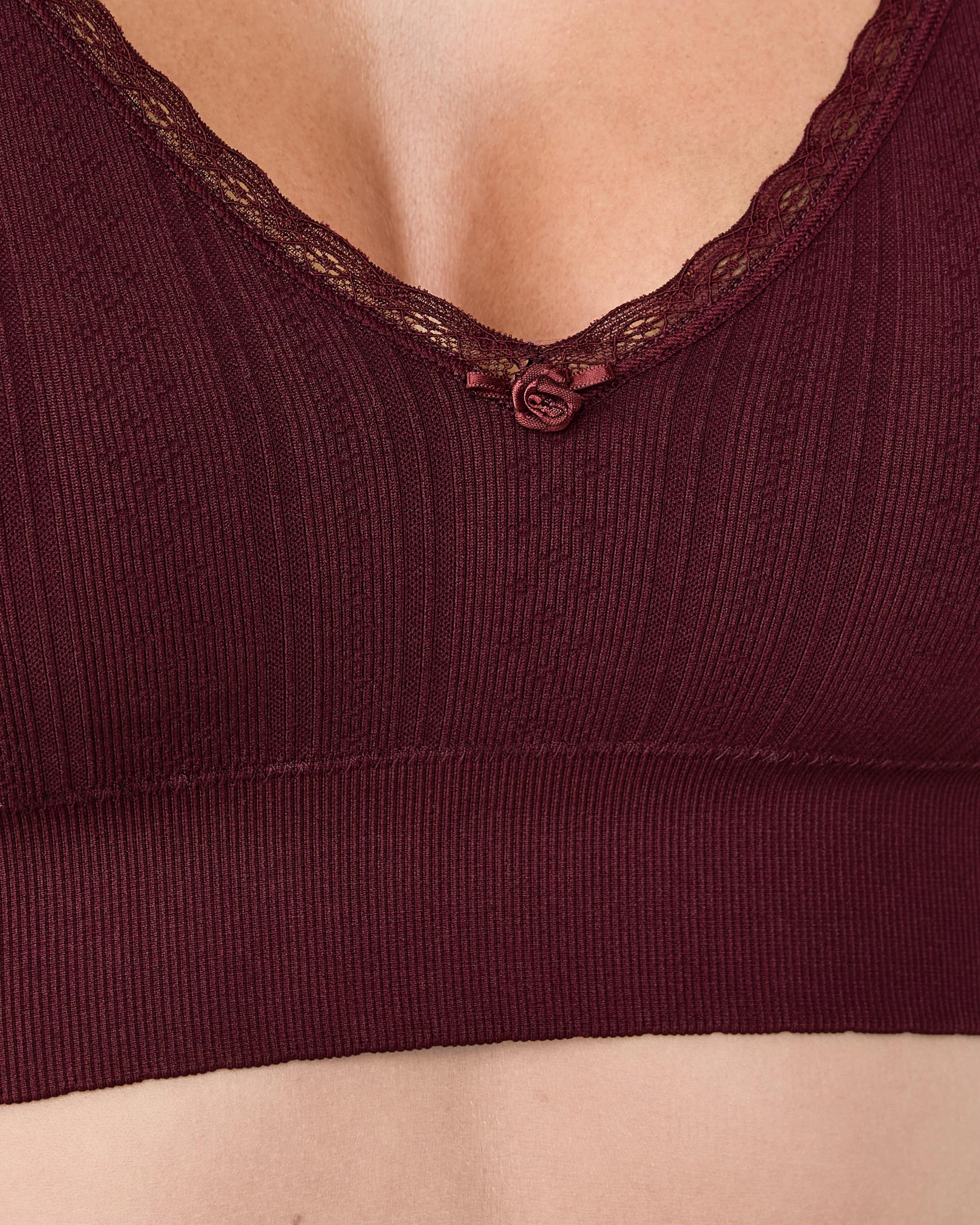 7 2 Pack Seamfree Rib Bralette Wntr Rose, 7 of 9