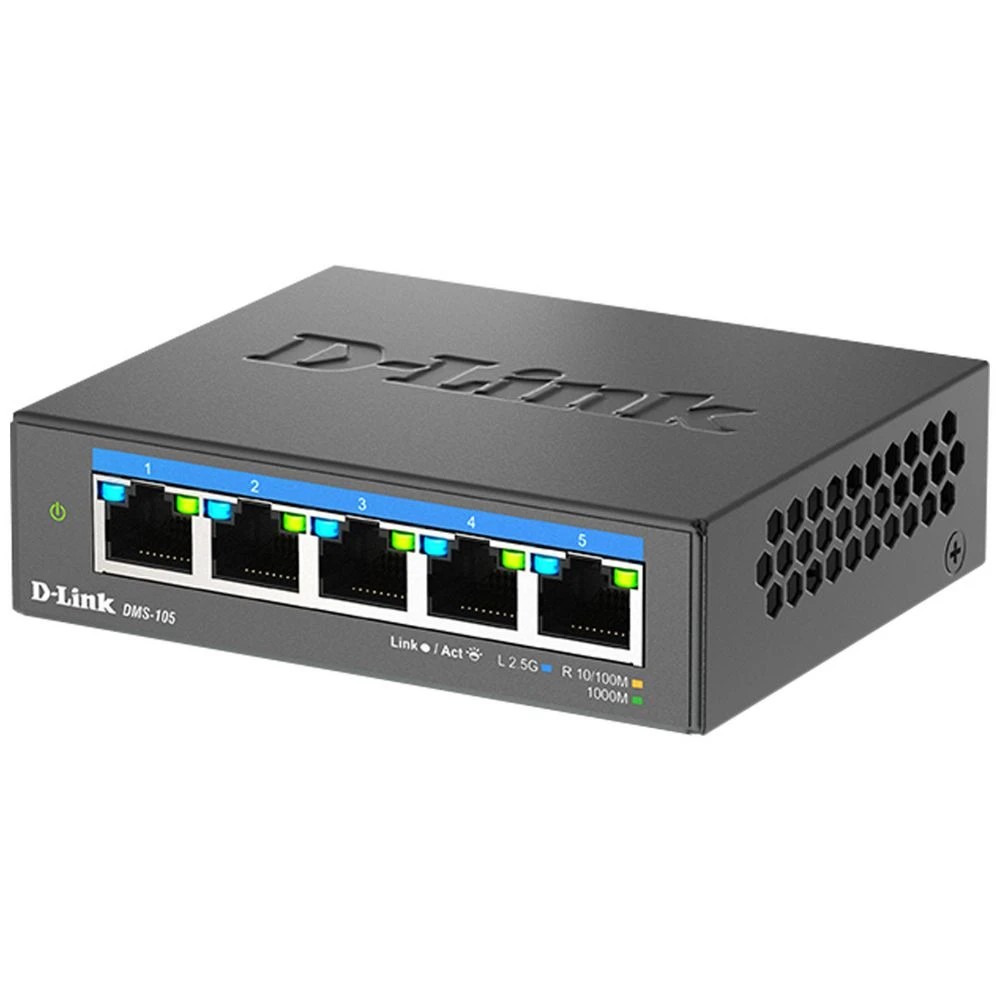 2 D-Link 5-Port Desktop Switch DMS-105, 2 of 4