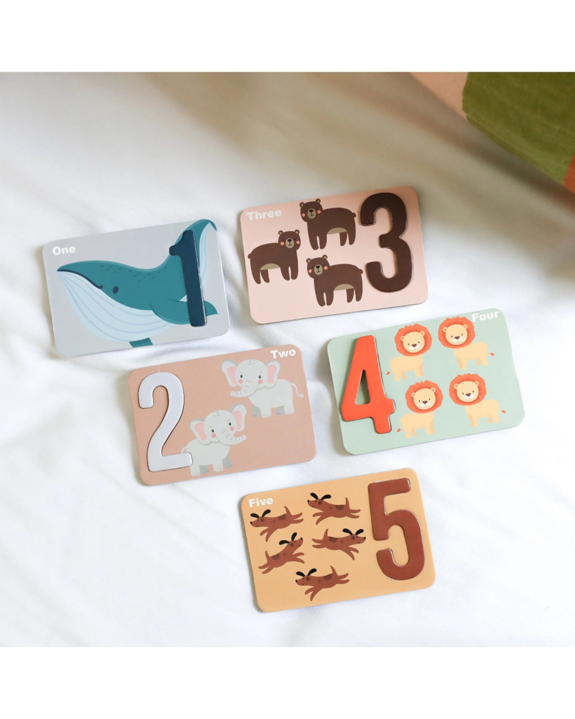 6 Splosh 20pc Kids By Splosh Number Puzzle Activity Learning Cards Game - Orange, 6 of 6