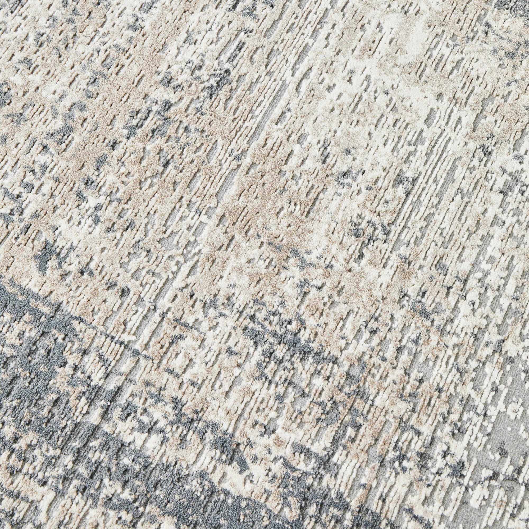 3 Common Ground Rugs Headland Ceasar 330x240cm - Extra Large Indoor Floor Rug - Grey, 3 of 6