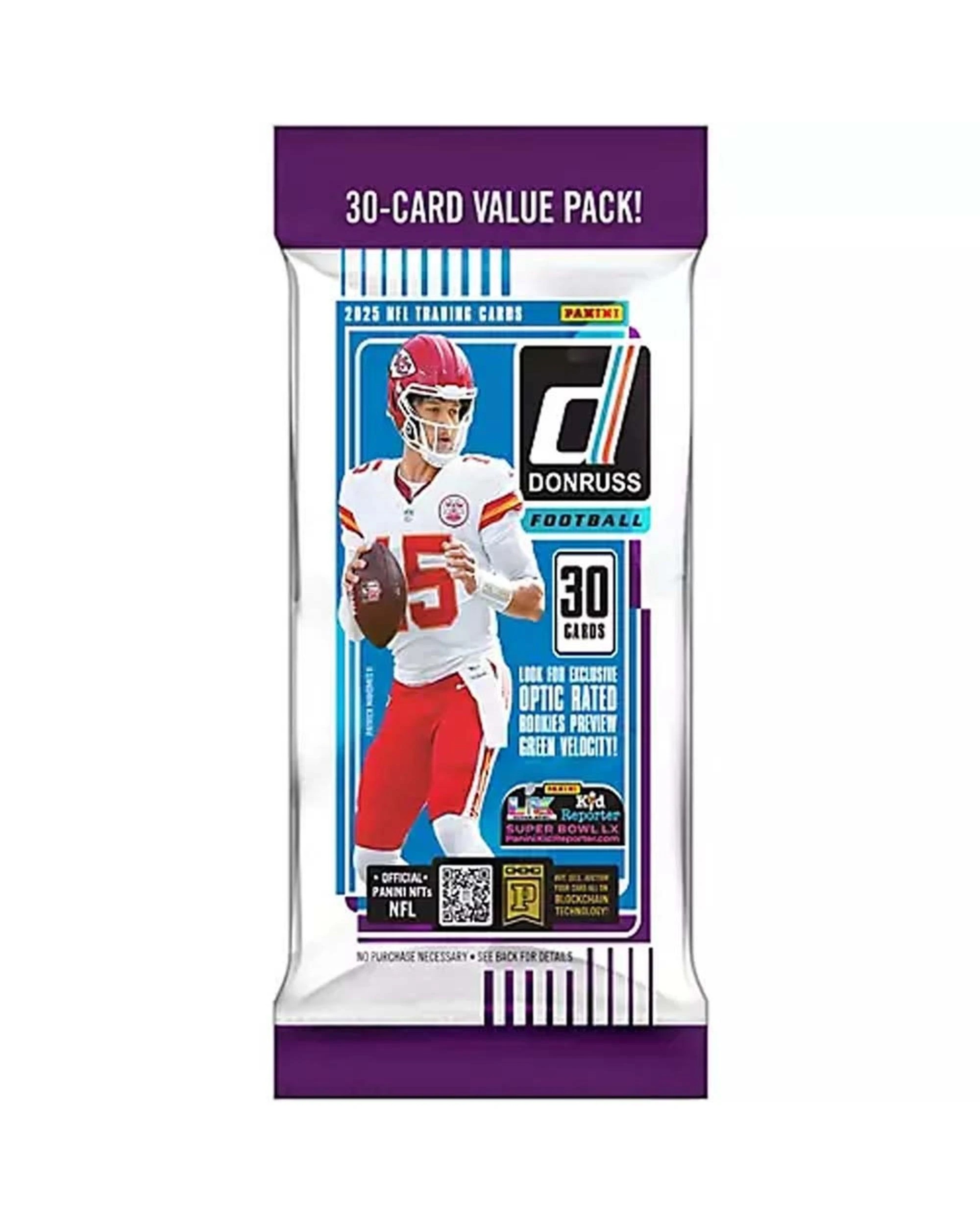 1 Panini NFL 2025 Donruss Football Trading Card Fat Pack, 1 of 6