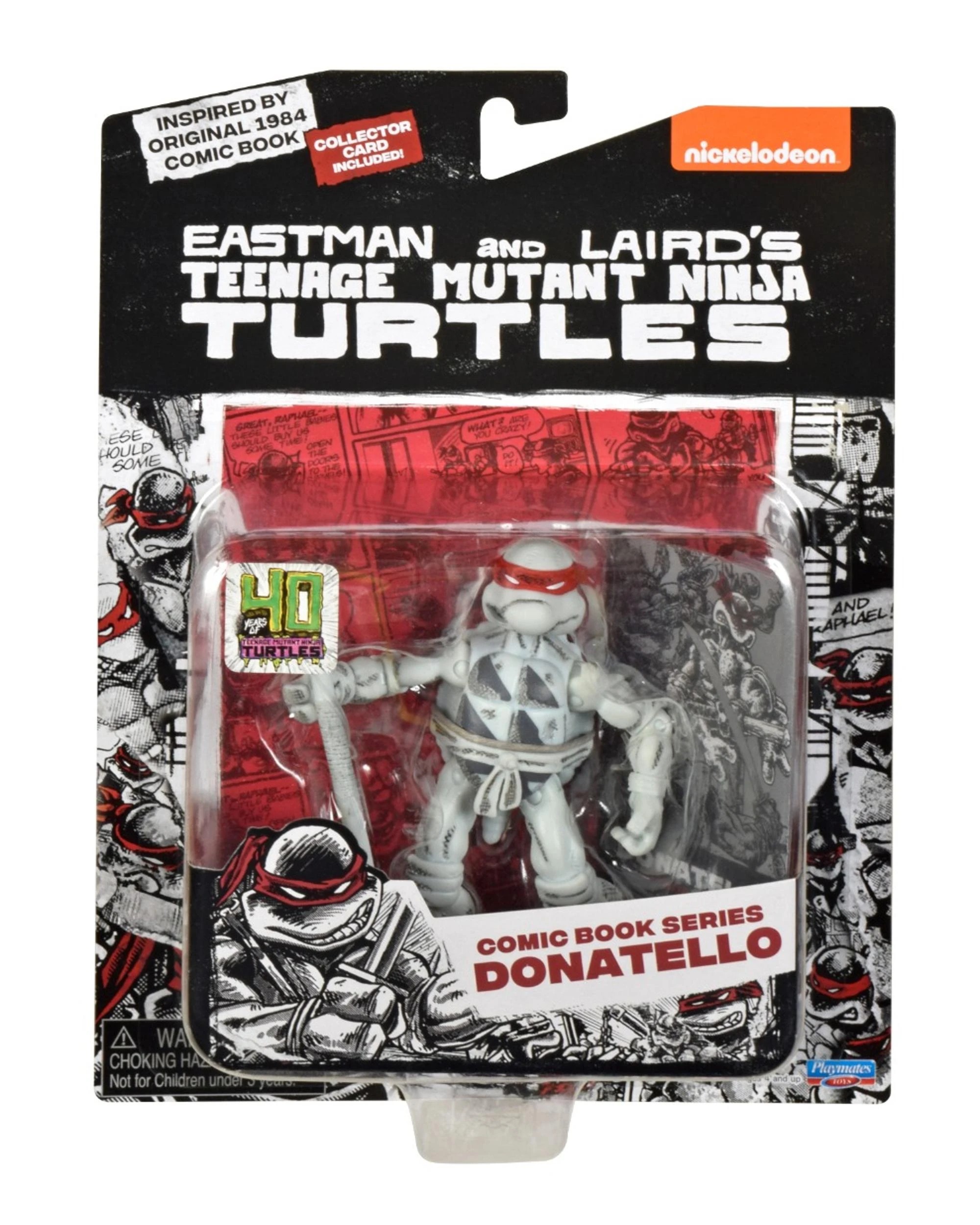 3 Teenage Mutant Ninja Turtles 40th Anniversary Comic Book Figure 4-Pack Bundle, 3 of 6