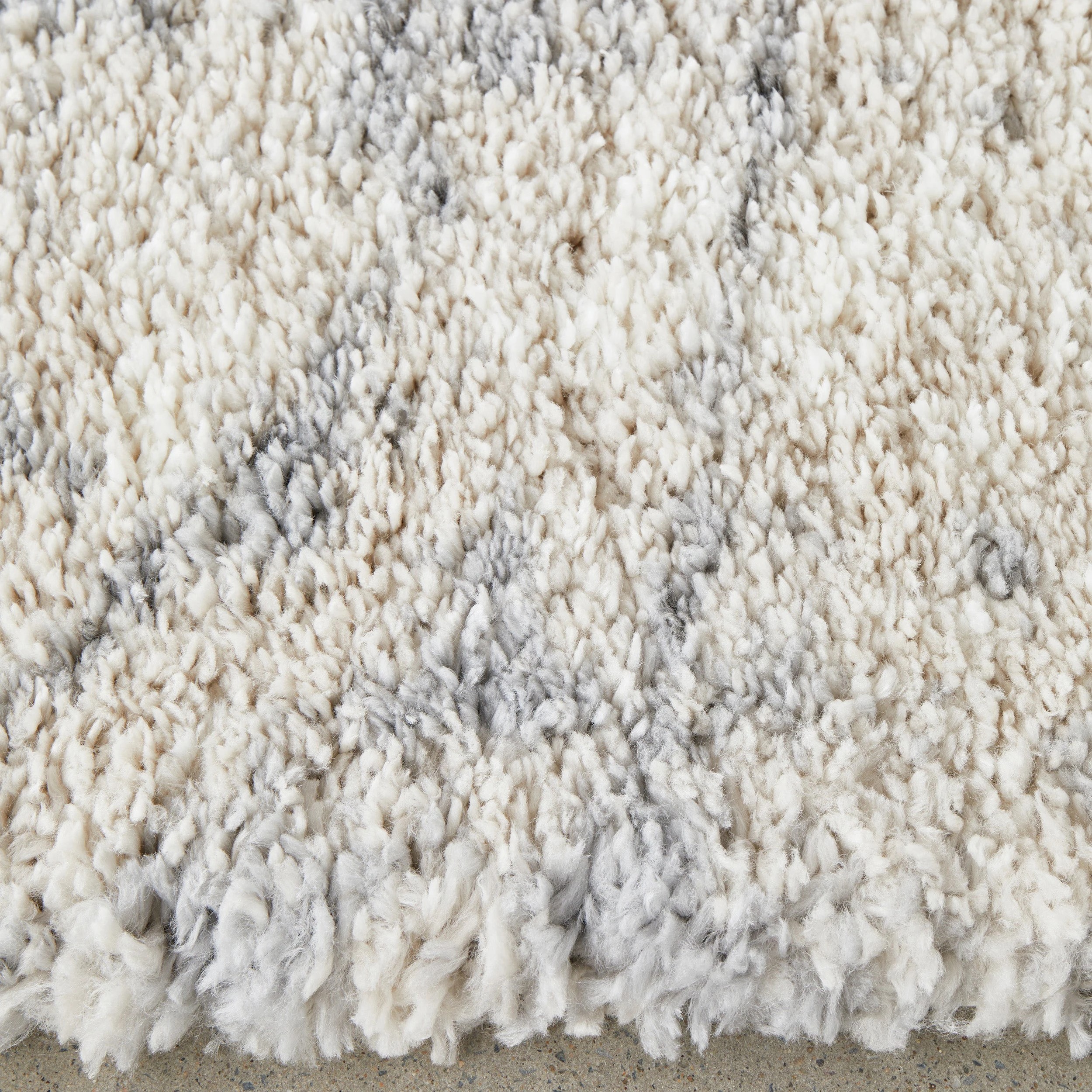 3 Common Ground Rugs Nocturne Opal 400x300cm - Extra Extra Large Shag Rug - White, 3 of 6