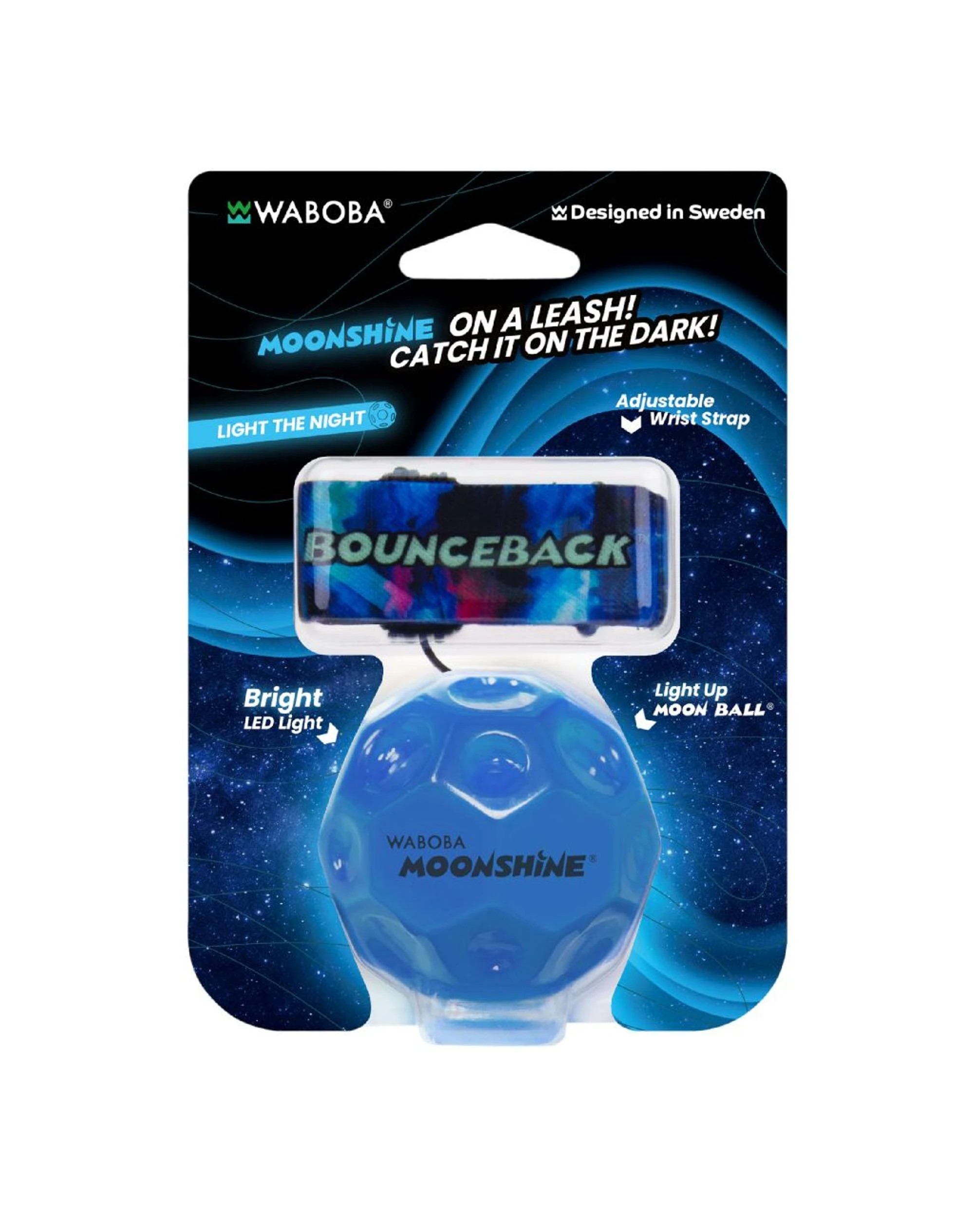 7 Waboba Moonshine LED Bounceback Moonball Assorted - Multi, 7 of 7
