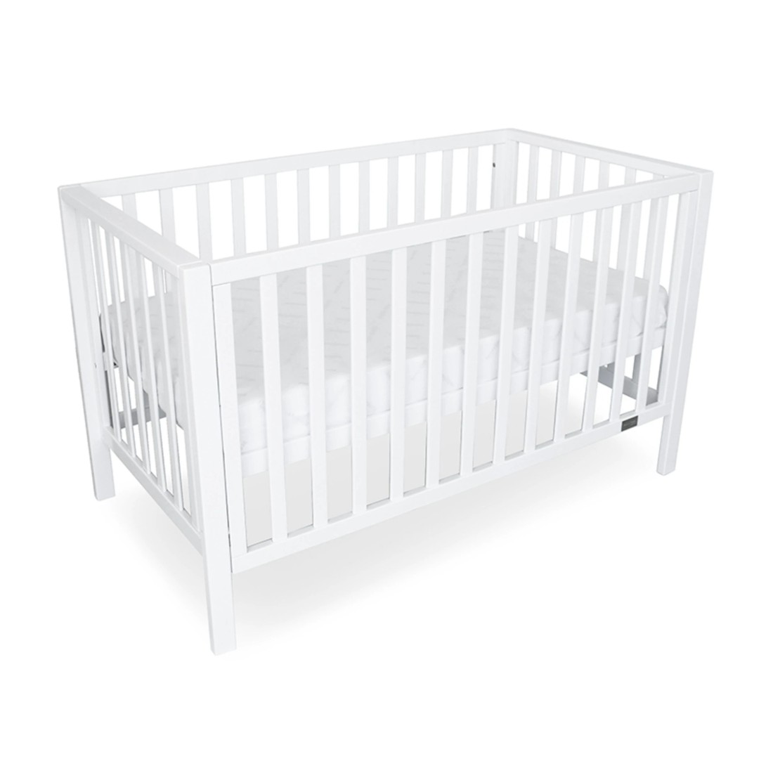 1 Babyhood Lulu Cot - White, 1 of 4