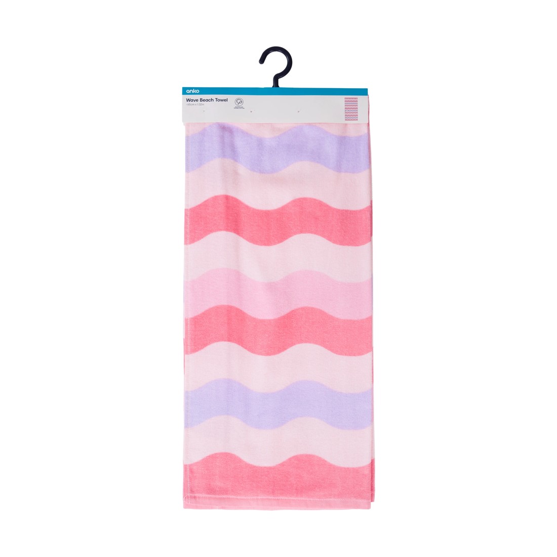 6 Australian Cotton Beach Towel - Wave, 6 of 6