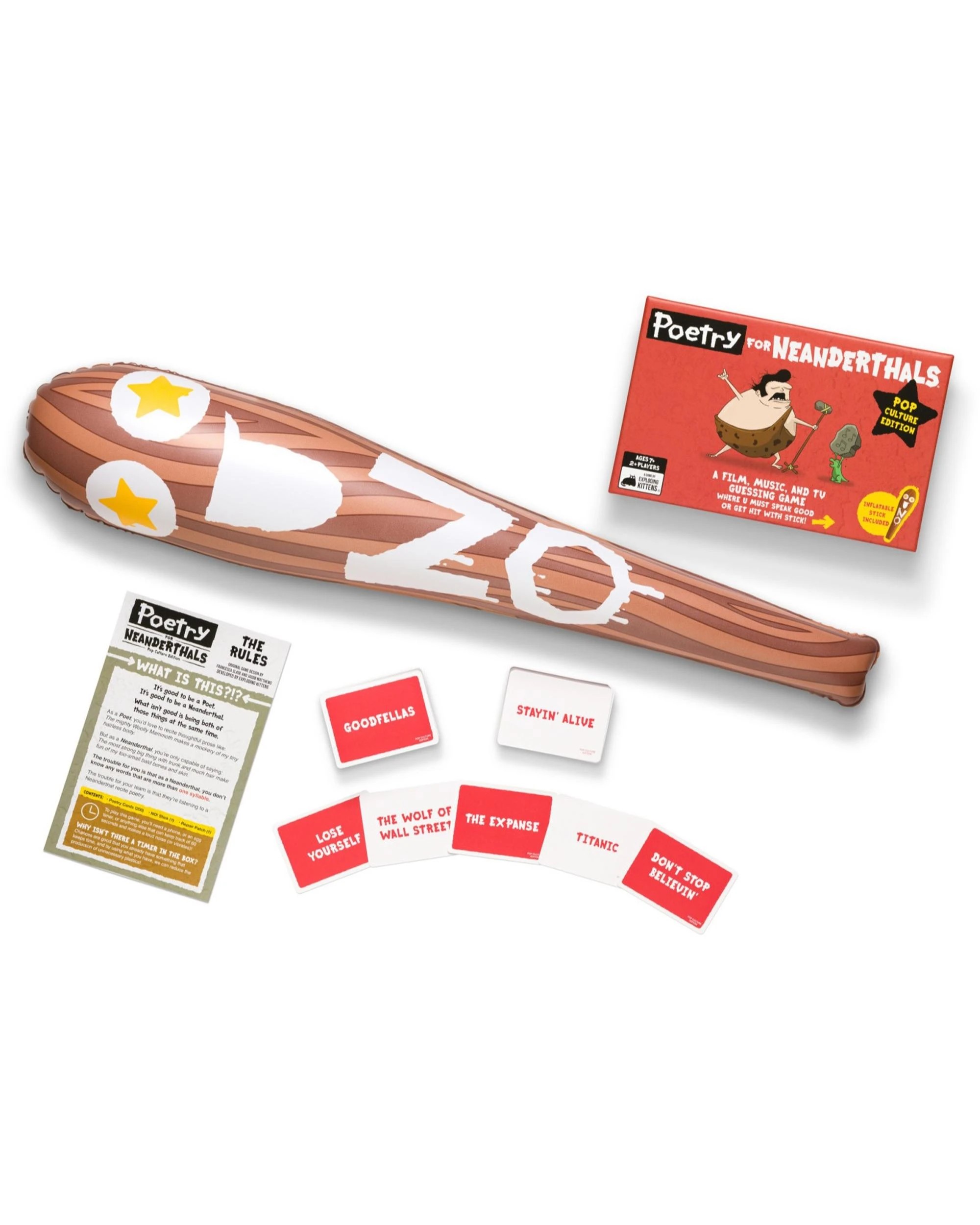 3 Poetry for Neanderthals Pop Culture Edition Card Game, 3 of 4