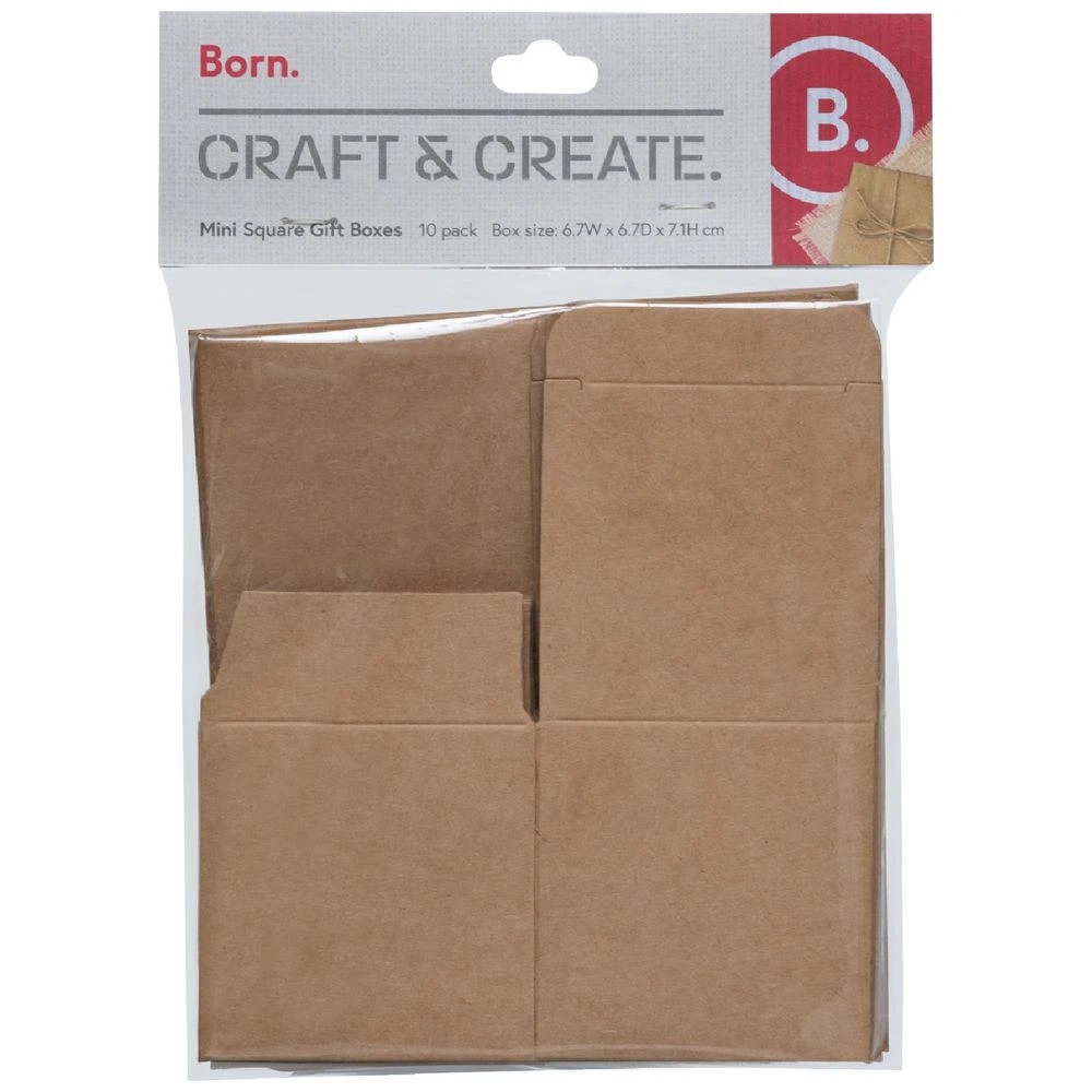 1 Born Cardboard Boxes 10 Pack, 1 of 2
