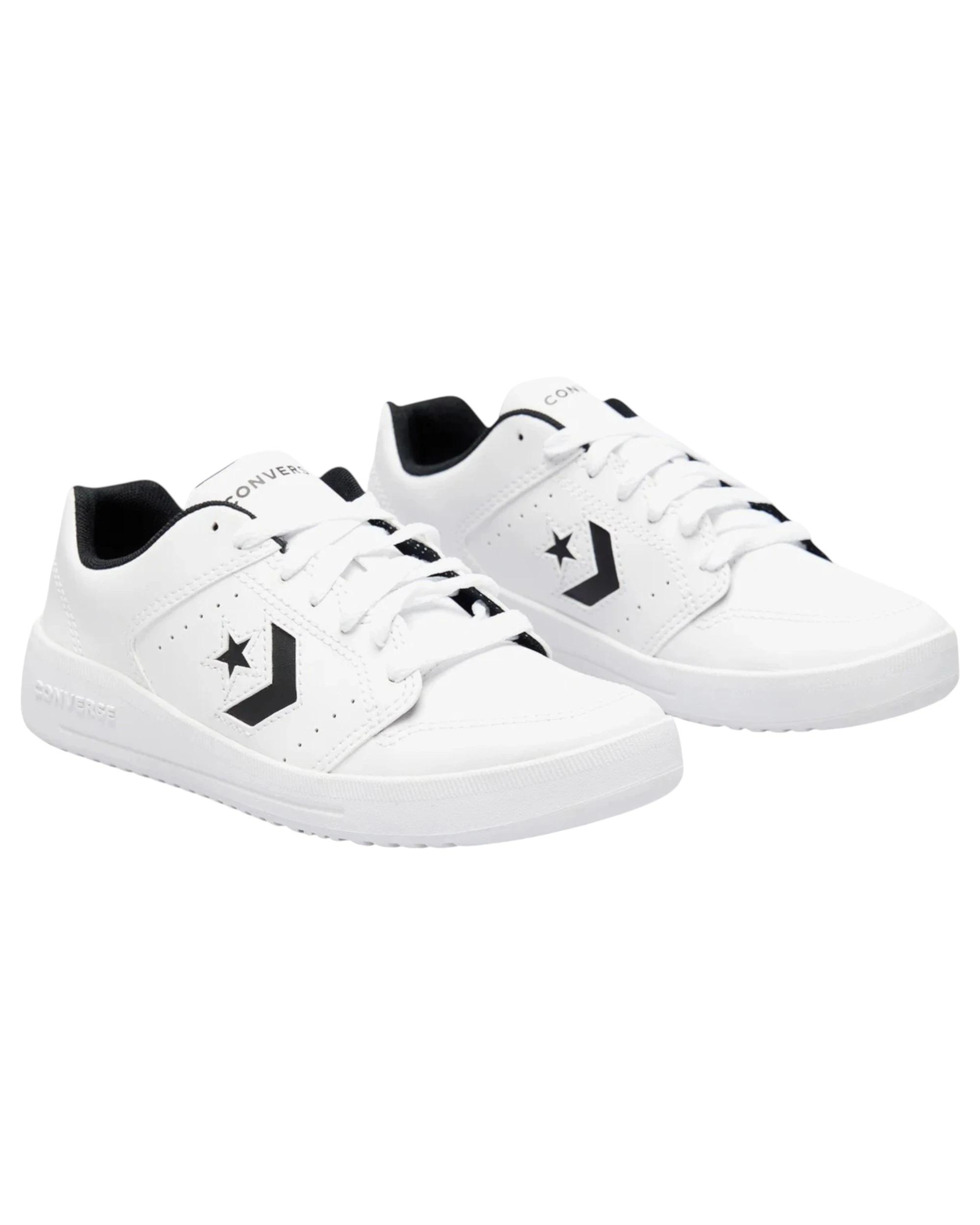 6 Converse Unisex Day One Court Sneaker WHITE, 6 of 6