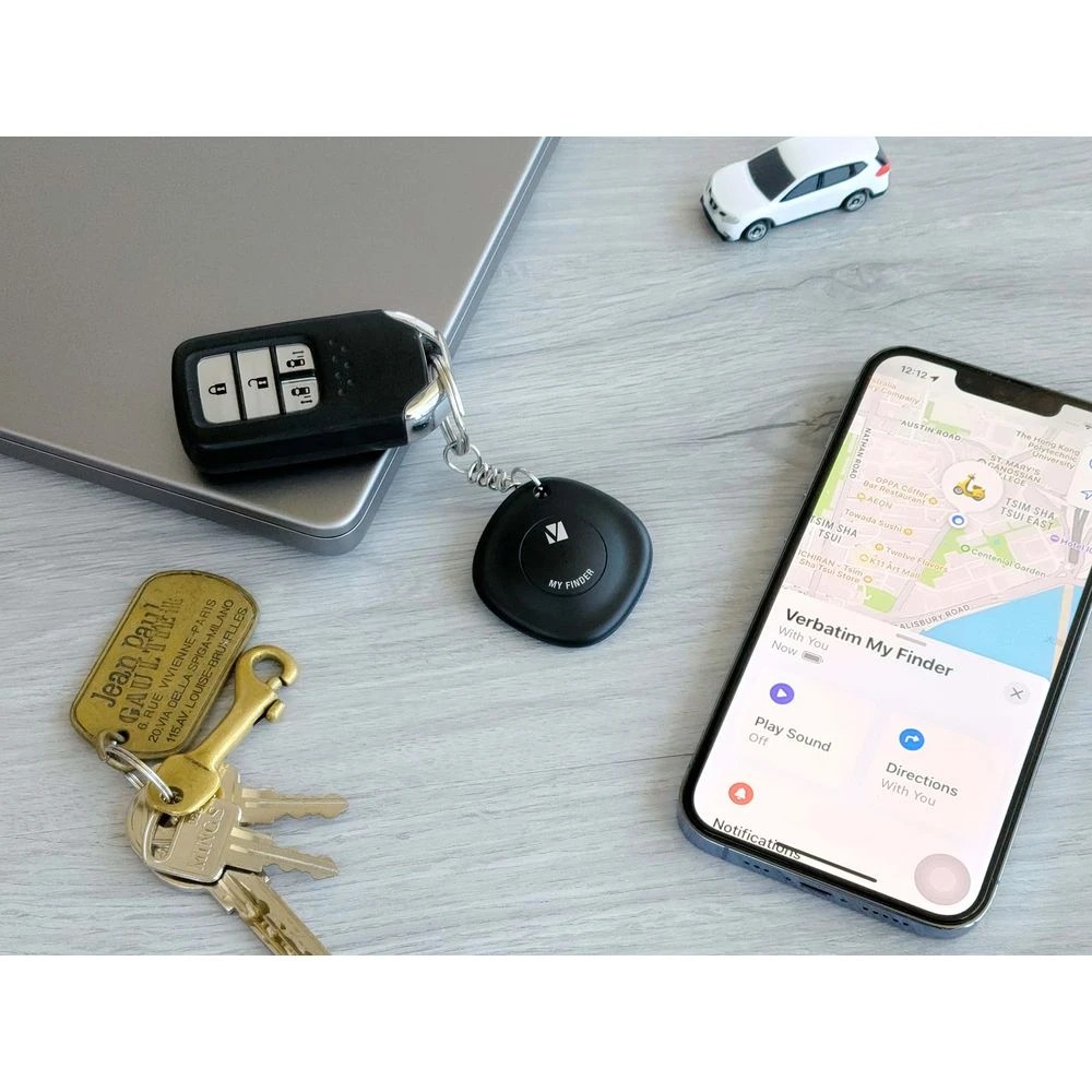 6 Verbatim My Finder Bluetooth Tracker Black, 6 of 8