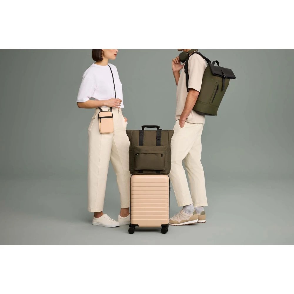10 Otto On The Go Roll Top Backpack Green, 10 of 10