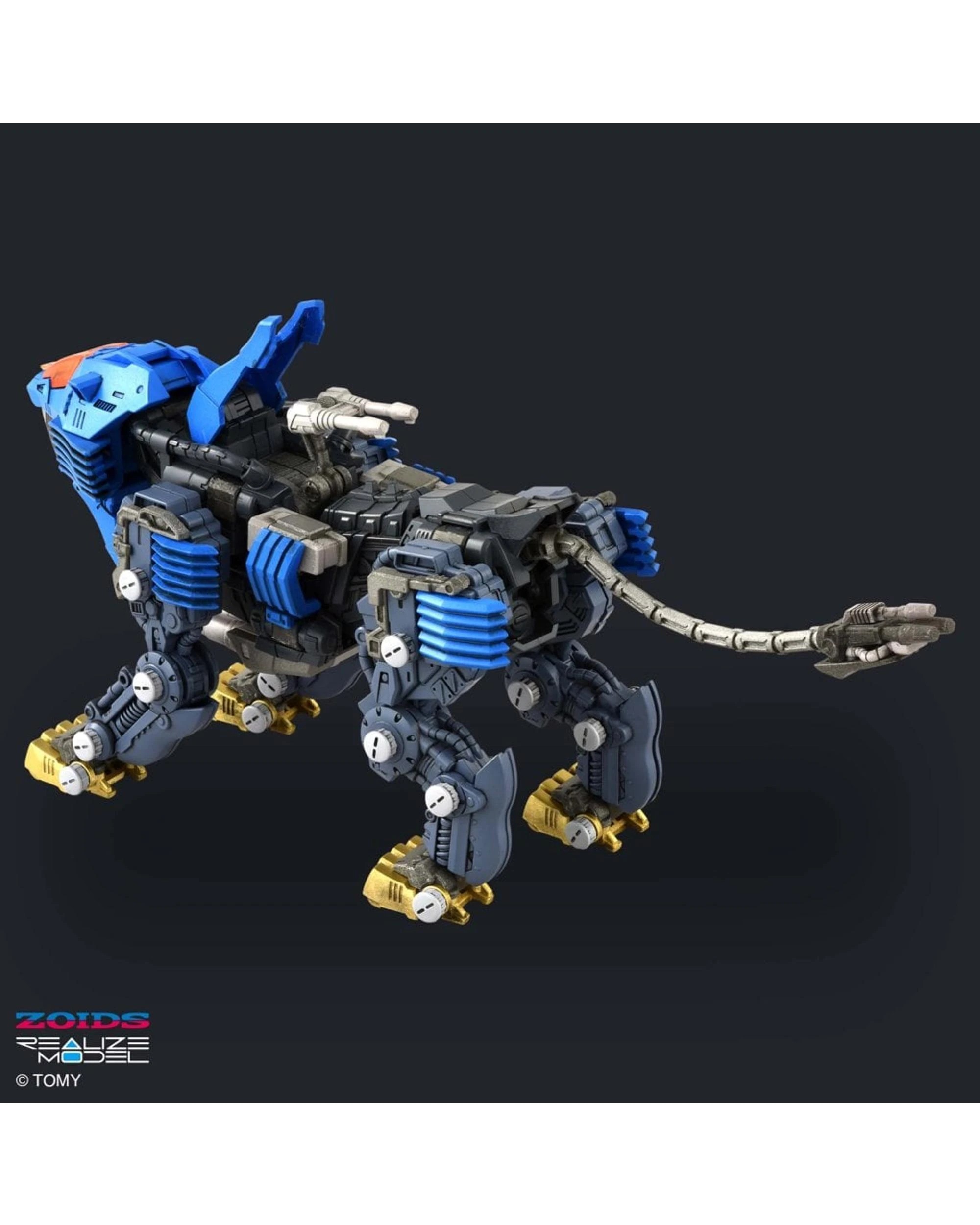 8 Takara Tomy Zoids Realize Model RMZ-013 Shield Liger Bang Special Lion Type 1/100 Scale Model Kit, 8 of 10
