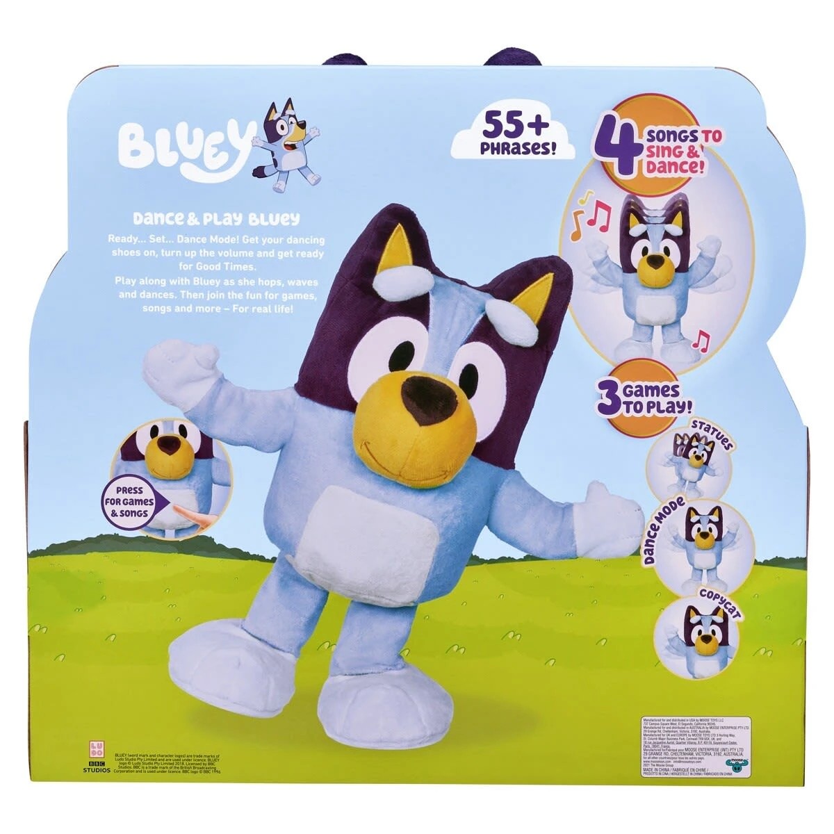 10 Dance & Play Bluey Plush Toy, 10 of 10
