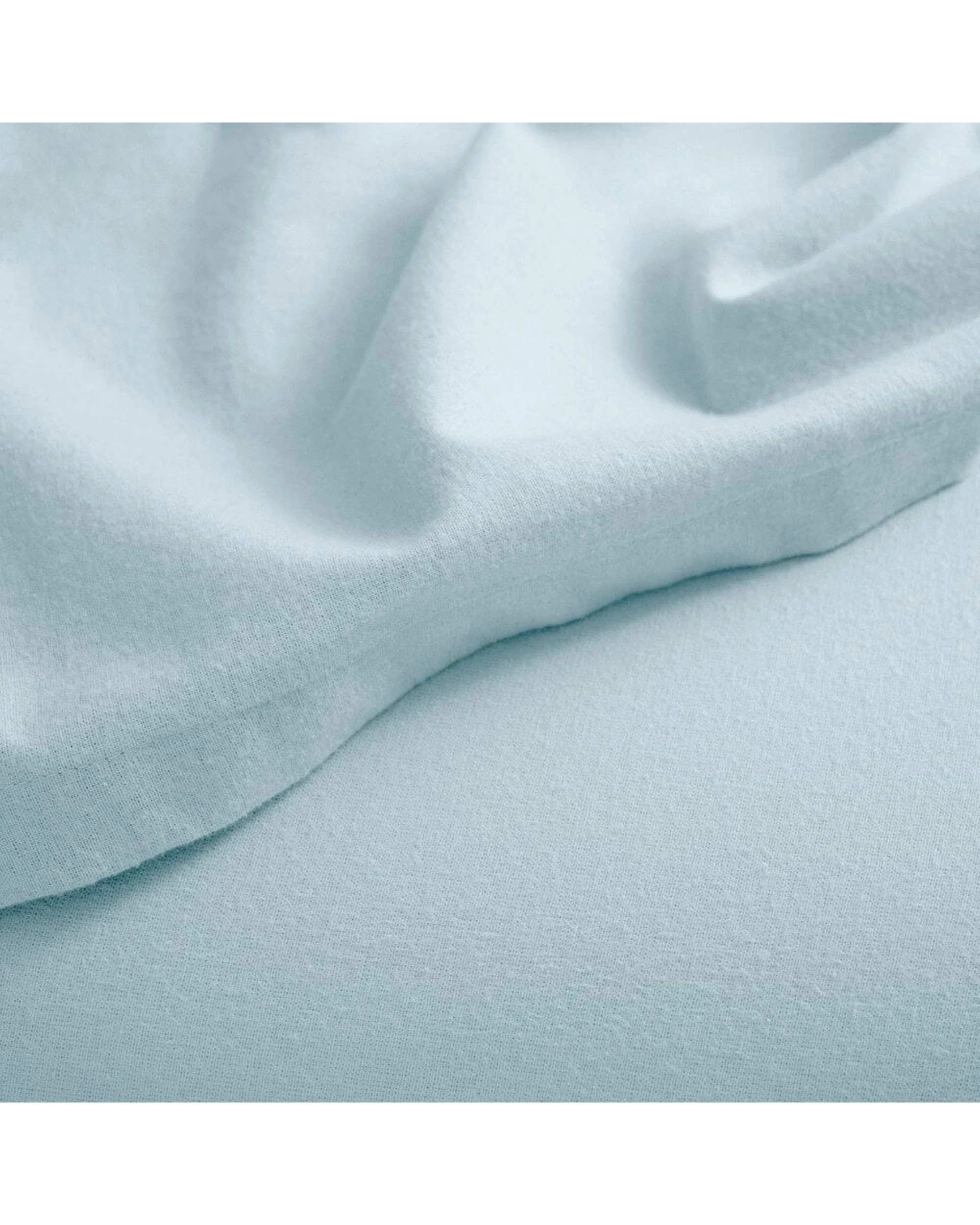 2 Canningvale Cozi Cotton Flannelette Fitted Sheet With Pillowcase Set Seafoam - King Bed - Green, 2 of 4