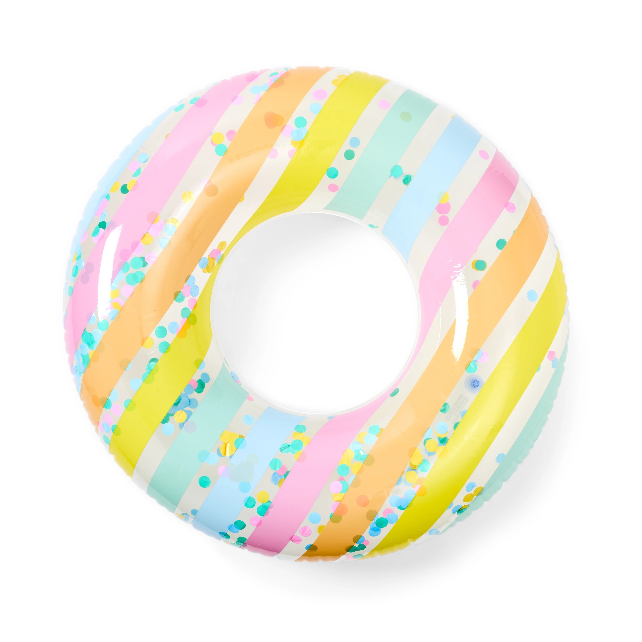 6 Inflatable Stripe Swim Ring, 6 of 8