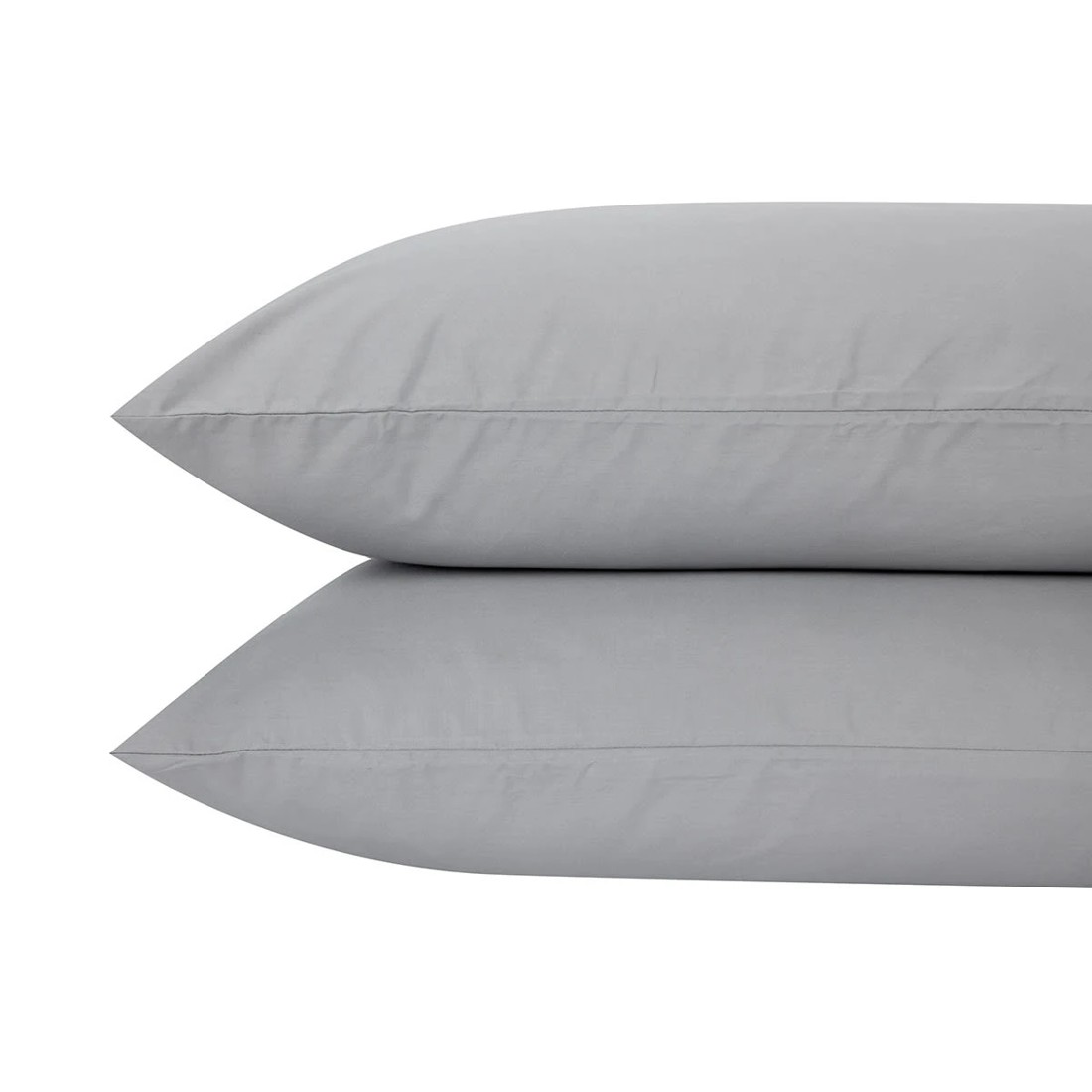 2 250 Thread Count Cotton Rich Sheet Set - Double Bed, Grey, 2 of 7